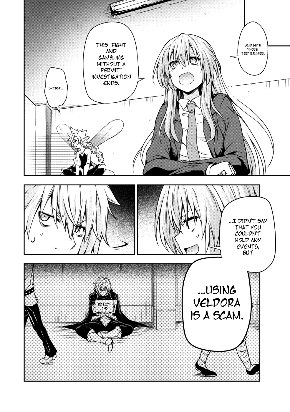Tensei shitara slime datta ken: the ways of strolling in the demon country Chapter 29 page 30 - Chapter 29: (30) Underground Arena, ☆ 3 Stars!!