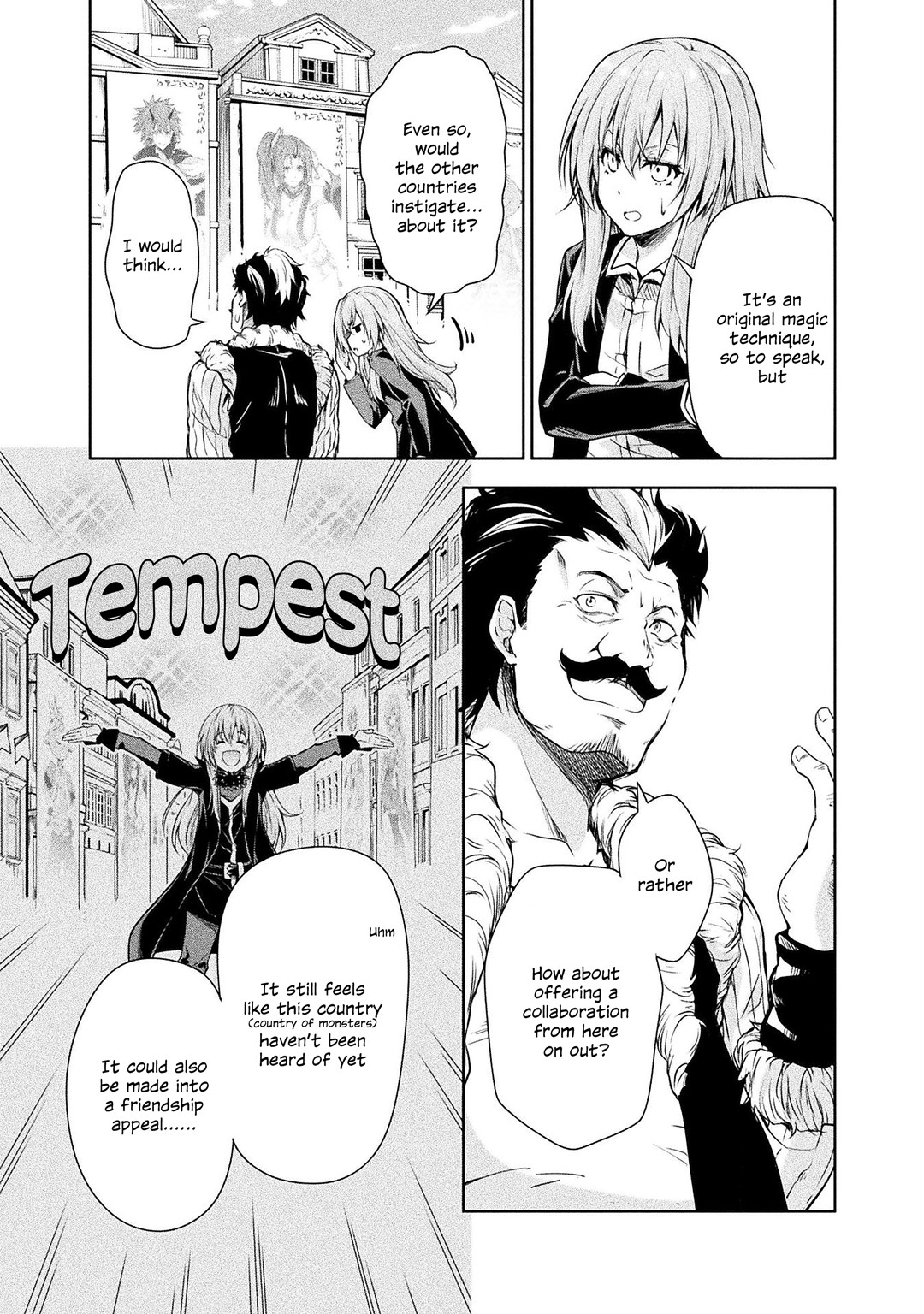 Tensei shitara slime datta ken: the ways of strolling in the demon country Chapter 30 page 3 - Chapter 30: Fashion Model ☆ 3 Stars!!