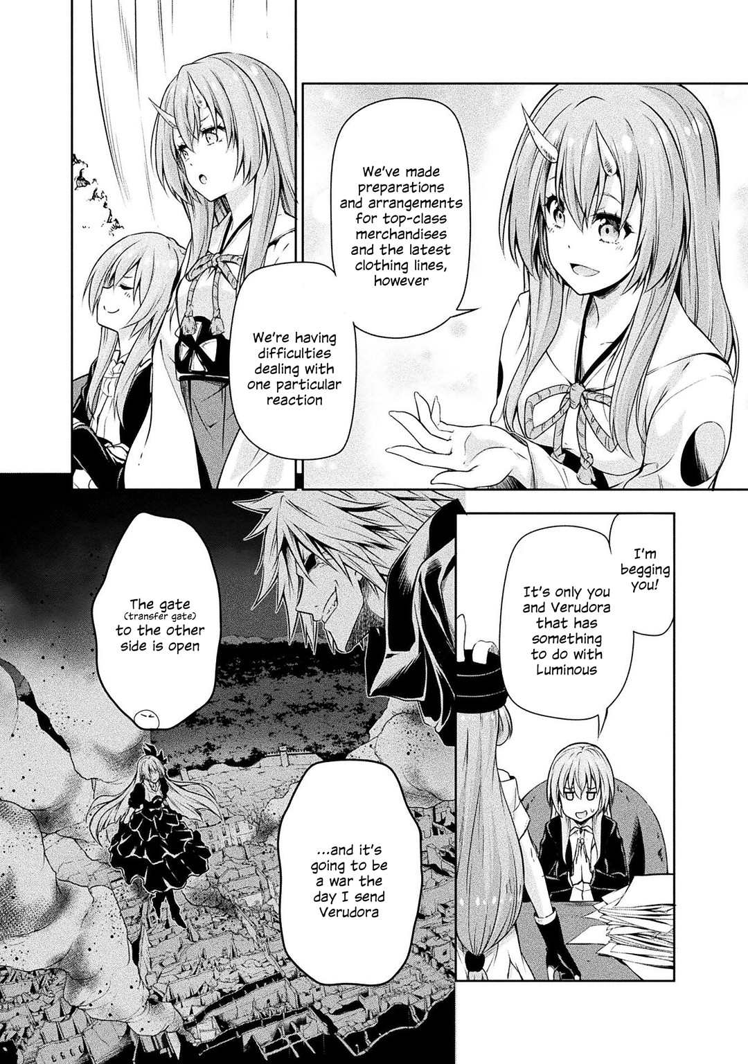 Tensei shitara slime datta ken: the ways of strolling in the demon country Chapter 30 page 8 - Chapter 30: Fashion Model ☆ 3 Stars!!