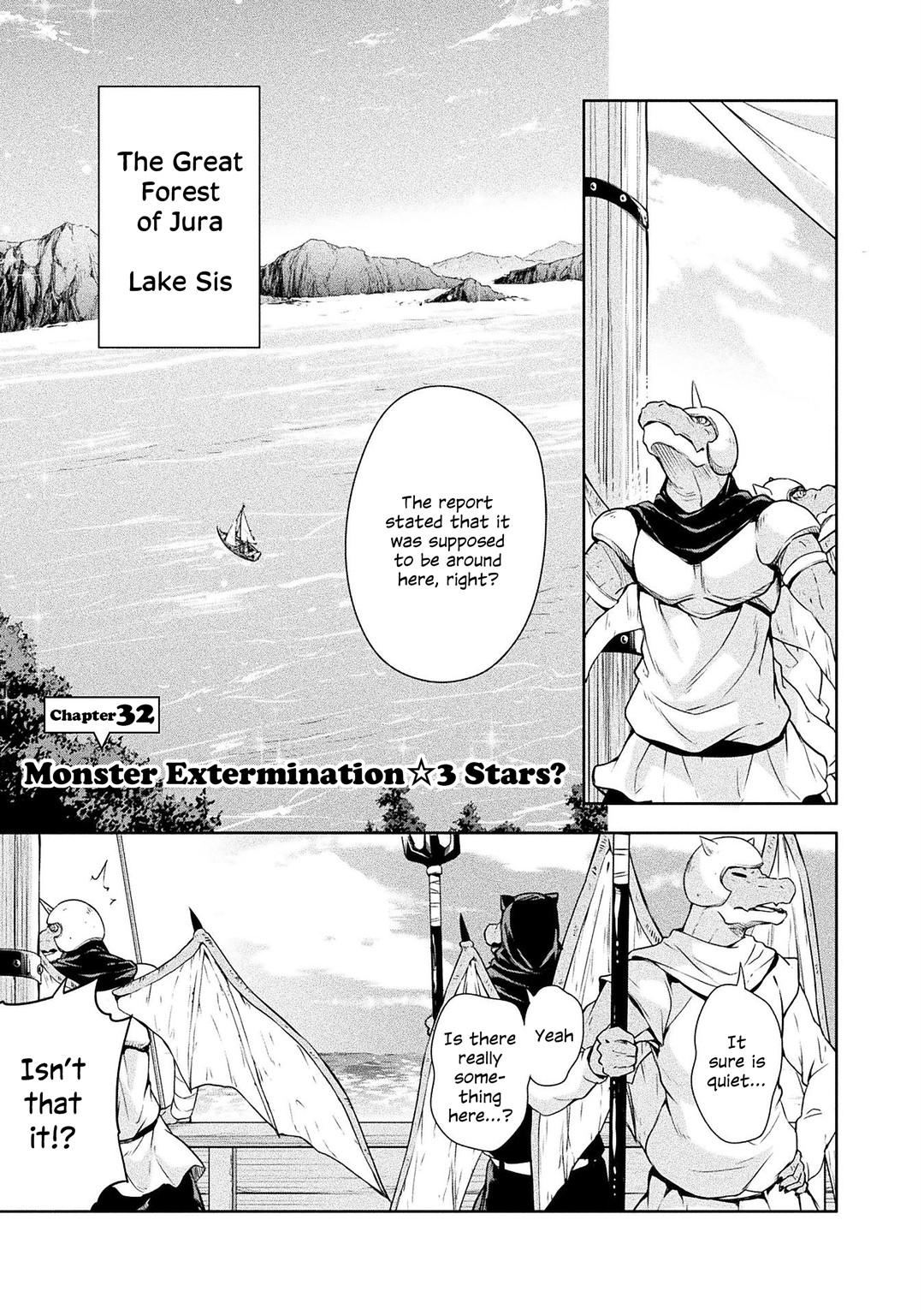 Tensei shitara slime datta ken: the ways of strolling in the demon country Chapter 32 page 1 - Chapter 32: Monster Extermination ☆ 3 Stars?
