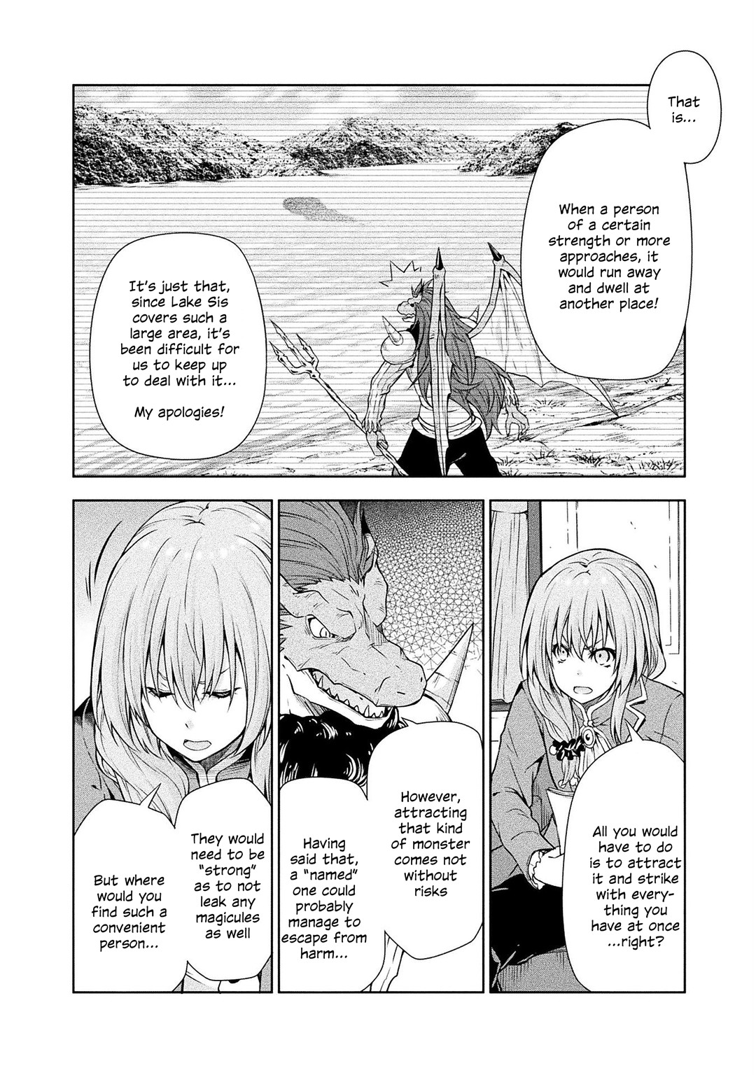 Tensei shitara slime datta ken: the ways of strolling in the demon country Chapter 32 page 6 - Chapter 32: Monster Extermination ☆ 3 Stars?