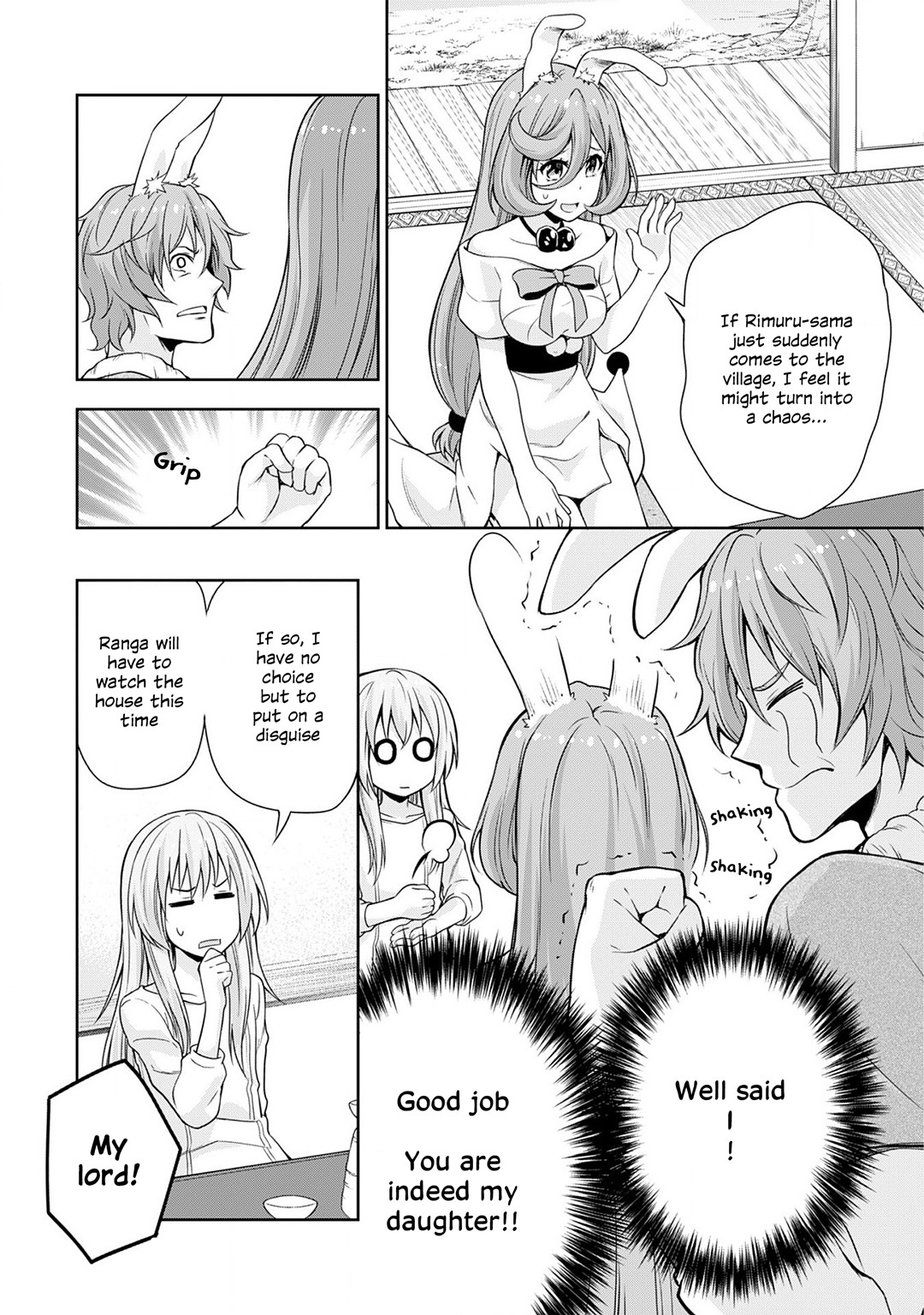 Tensei shitara slime datta ken: the ways of strolling in the demon country Chapter 35 page 16 - Chapter 35: Rabbitman Village ☆ 3 Stars? Part ☆ 2!