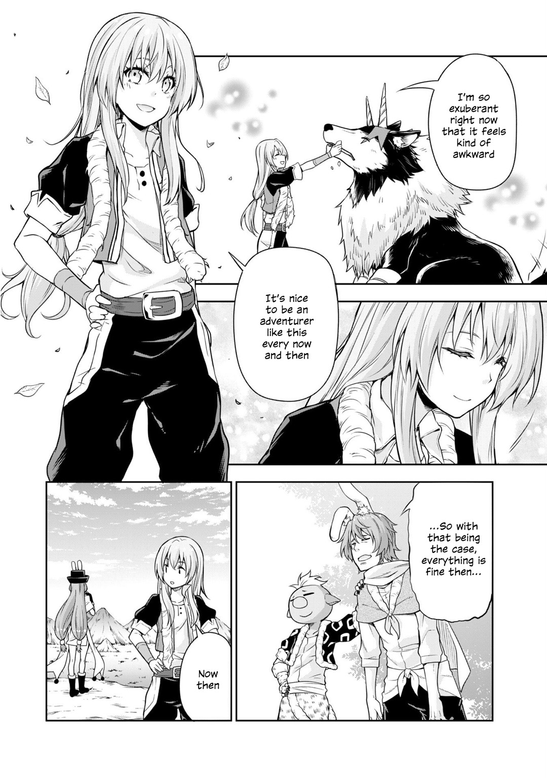 Tensei shitara slime datta ken: the ways of strolling in the demon country Chapter 36 page 4 - Chapter 36: Rabbitman Village ☆ 3 Stars? Part ☆ 3!