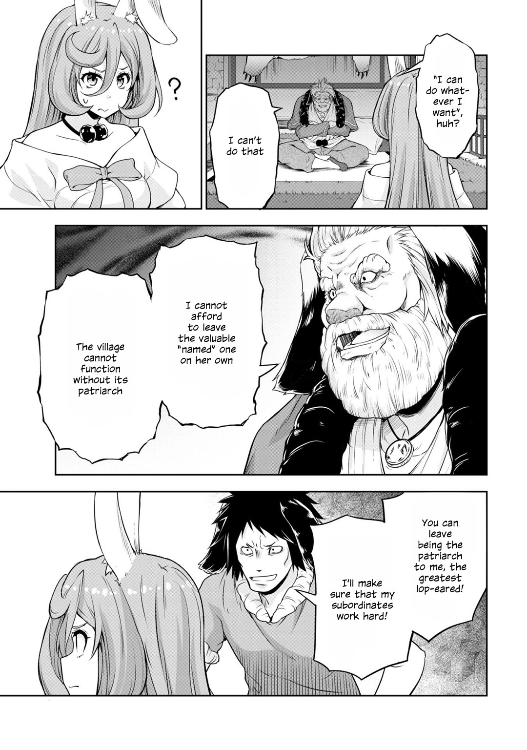 Tensei shitara slime datta ken: the ways of strolling in the demon country Chapter 37 page 17 - Chapter 37: Rabbitman Village ☆ 3 Stars? Part ☆ 4!