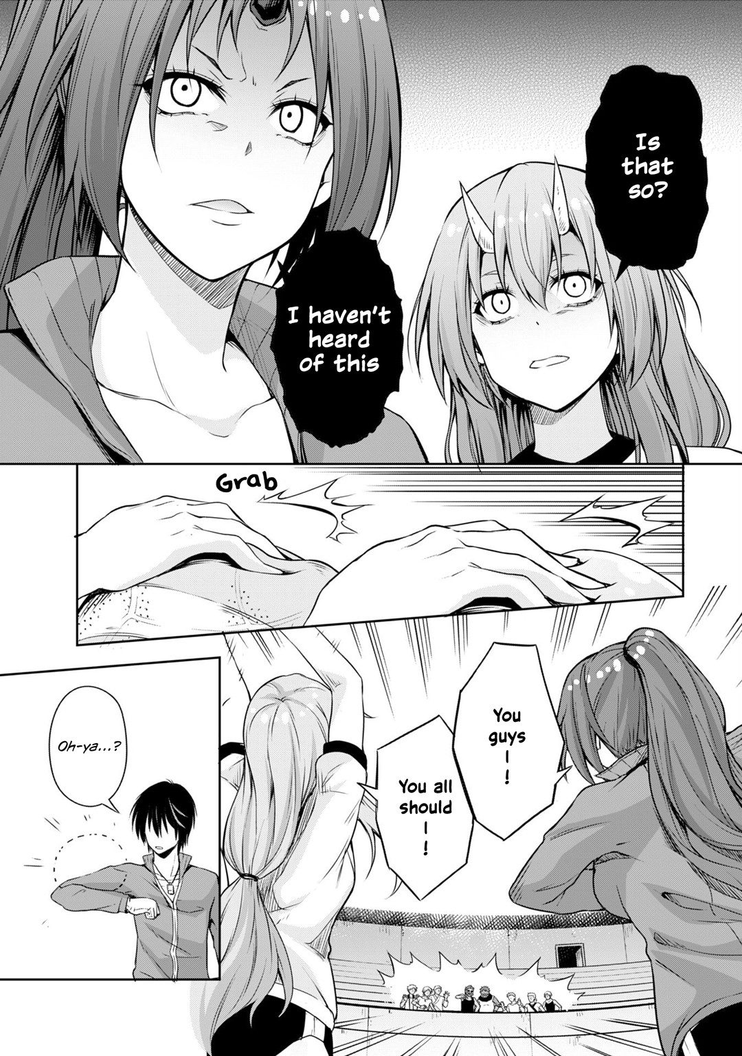 Tensei shitara slime datta ken: the ways of strolling in the demon country Chapter 39 page 23 - Chapter 39: Ball-Game Competition ☆ 3 Stars!
