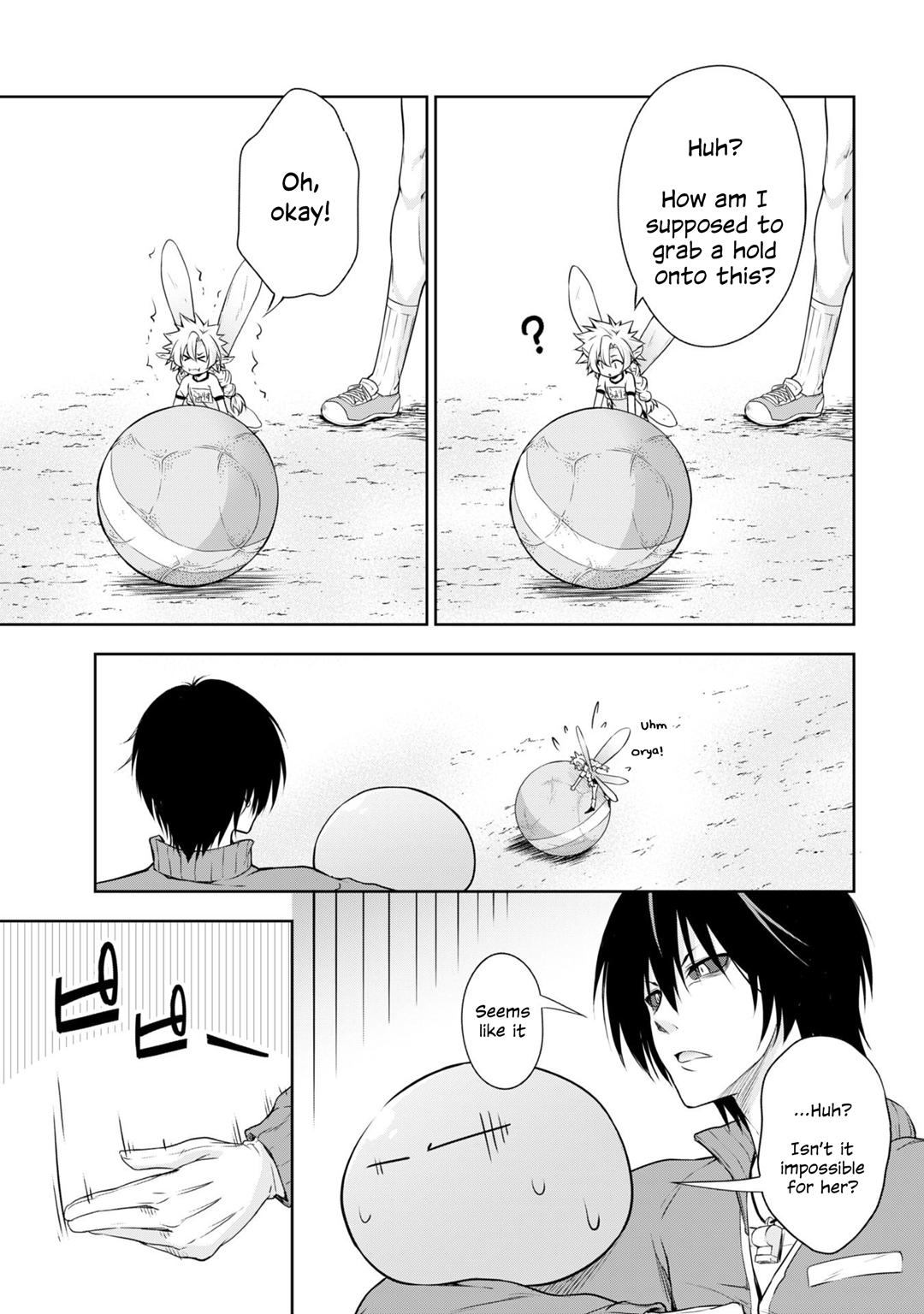 Tensei shitara slime datta ken: the ways of strolling in the demon country Chapter 39 page 7 - Chapter 39: Ball-Game Competition ☆ 3 Stars!