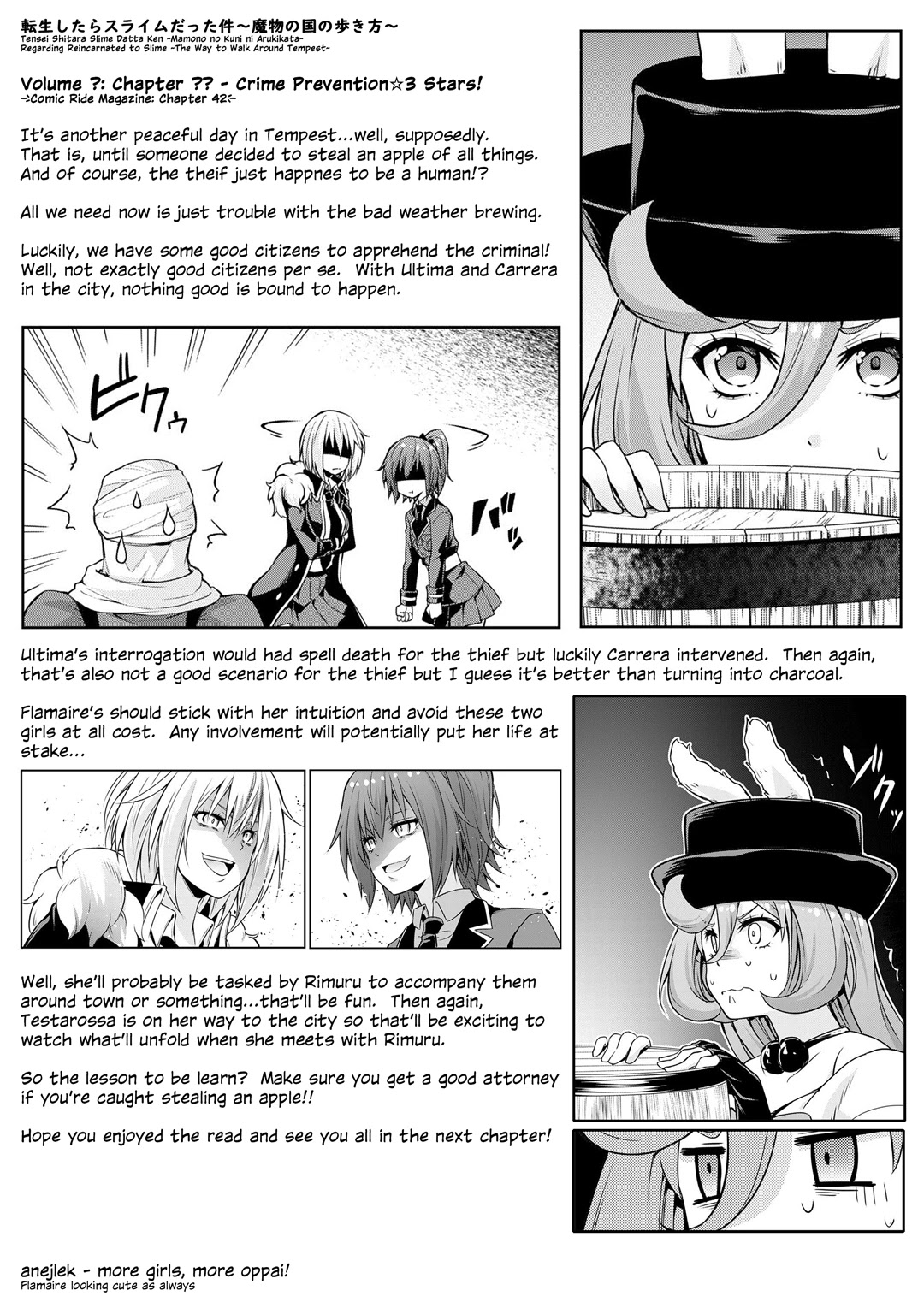 Tensei shitara slime datta ken: the ways of strolling in the demon country Chapter 40 page 19 - Chapter 40: Crime Prevention ☆ 3 Stars!