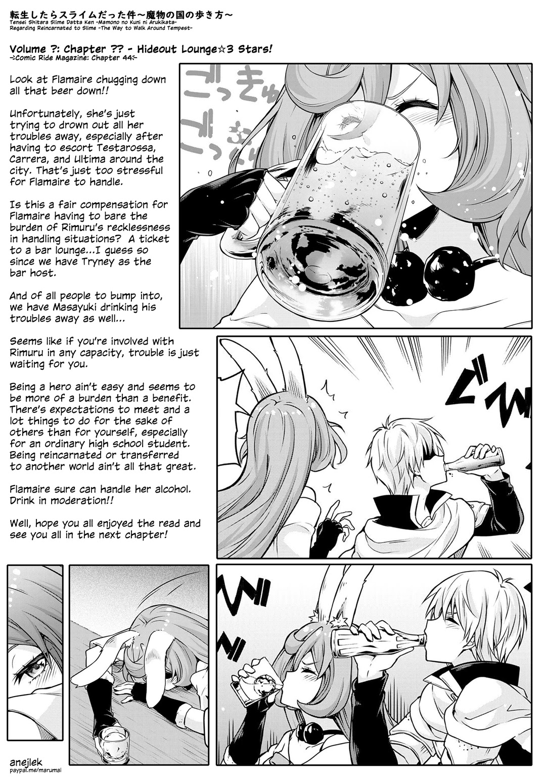Tensei shitara slime datta ken: the ways of strolling in the demon country Chapter 42 page 19 - Chapter 42: Hideaway Lounge ☆ 3 Stars!