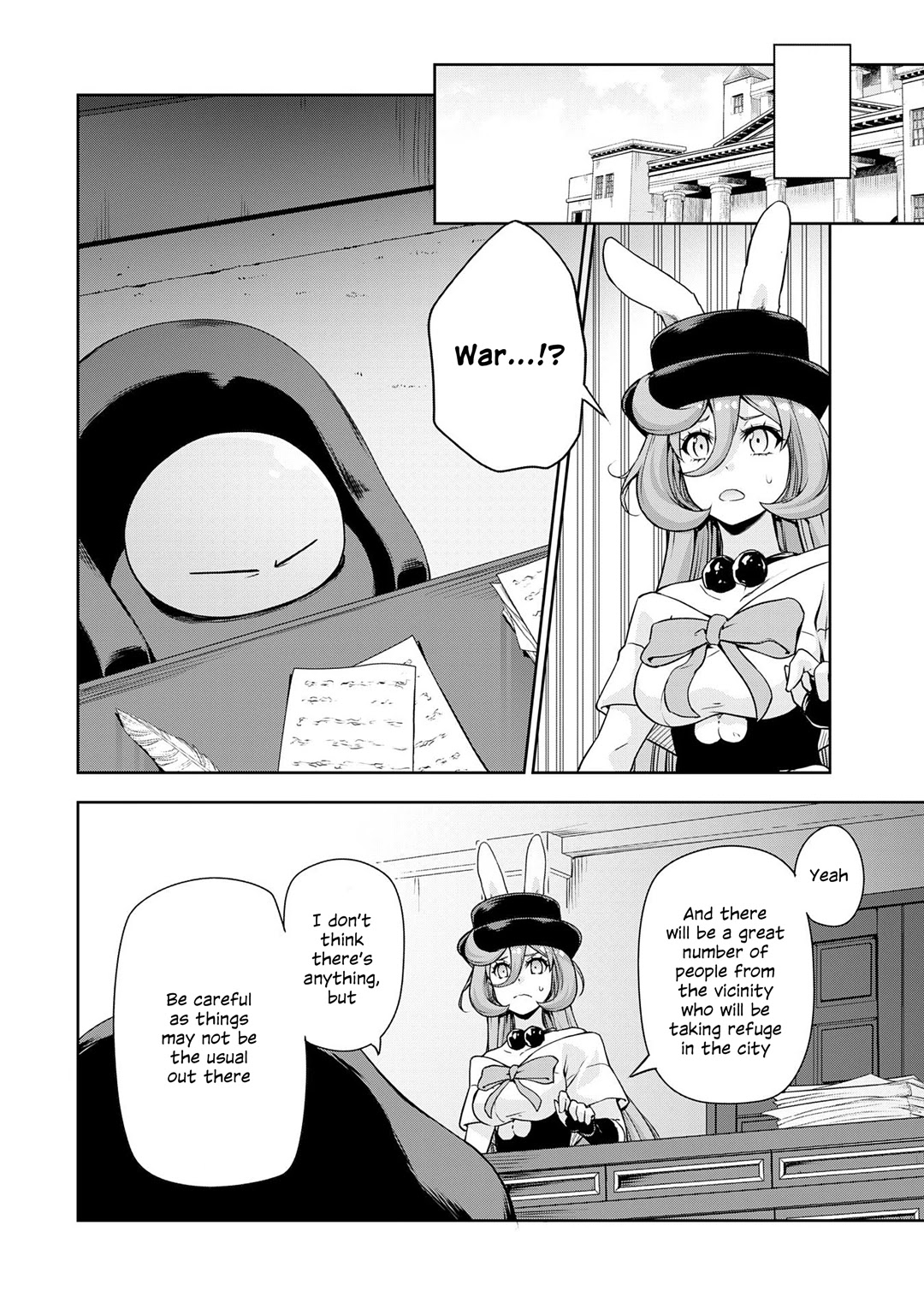Tensei shitara slime datta ken: the ways of strolling in the demon country Chapter 43.1 page 2 - Chapter 43.1: Evacuate to the City ☆ 3 Stars!