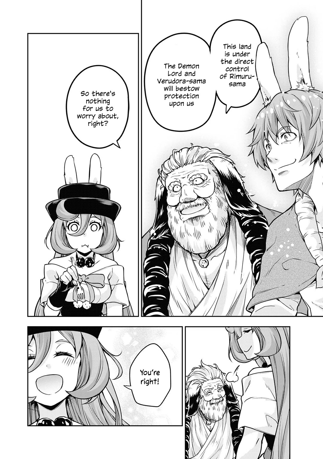 Tensei shitara slime datta ken: the ways of strolling in the demon country Chapter 43.2 page 6 - Chapter 43.2: Evacuate to the City ☆ 3 Stars!