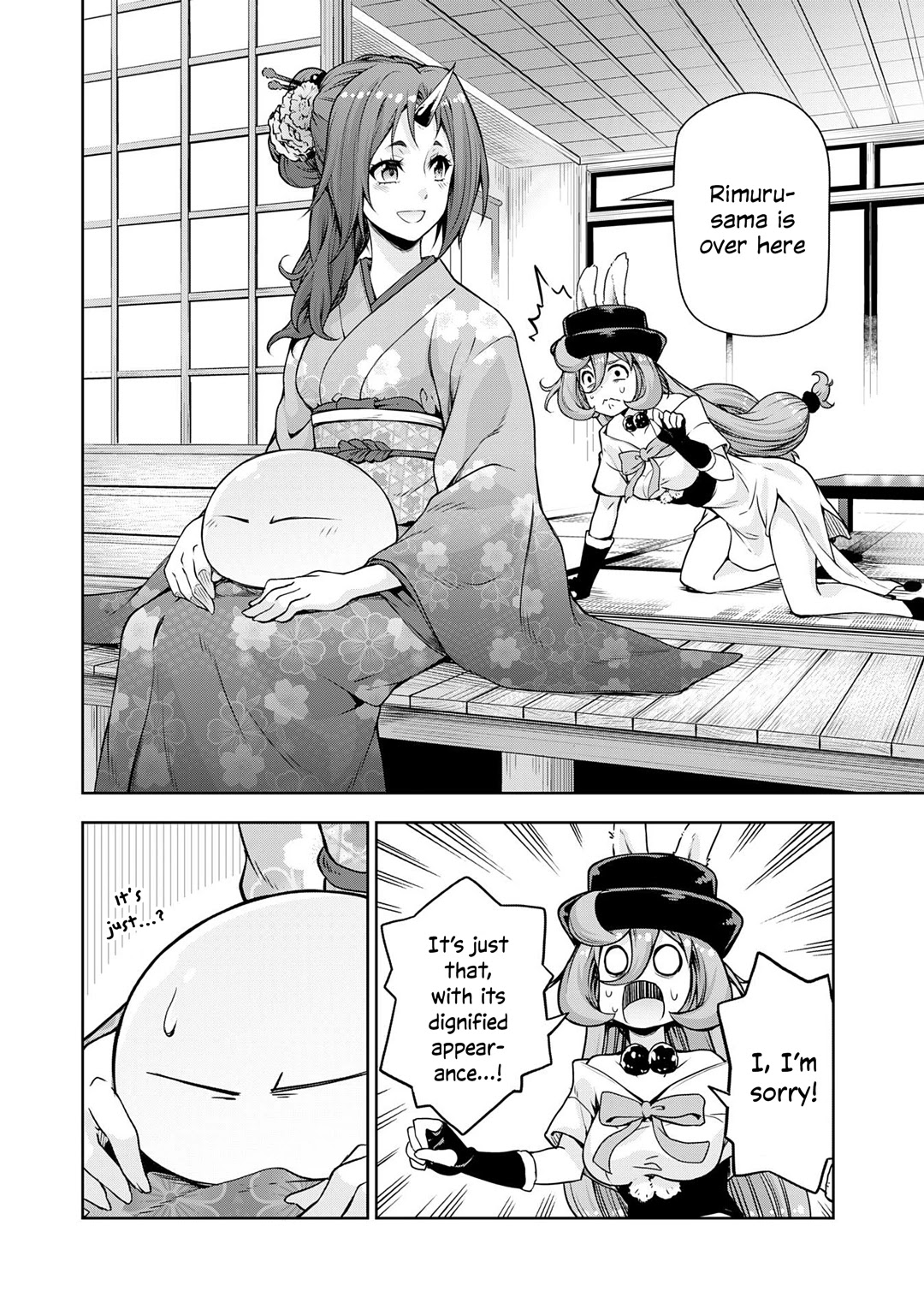 Tensei shitara slime datta ken: the ways of strolling in the demon country Chapter 46 page 2 - Chapter 46: Mochi Delivery ☆ 3 Stars!!