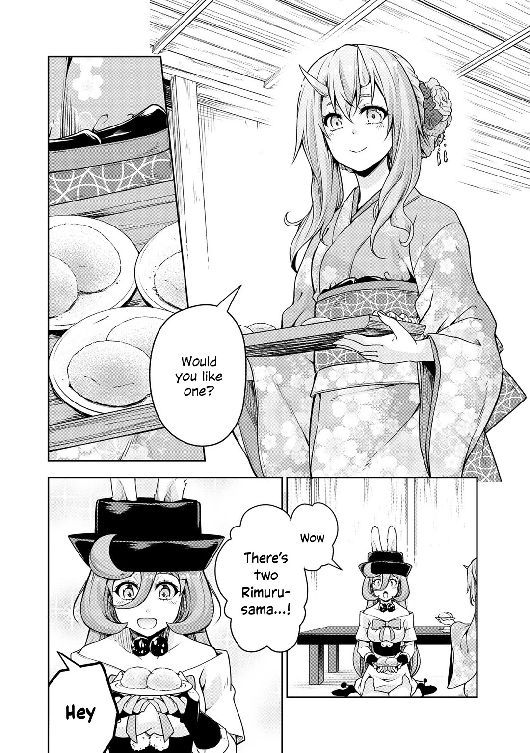 Tensei shitara slime datta ken: the ways of strolling in the demon country Chapter 46 page 4 - Chapter 46: Mochi Delivery ☆ 3 Stars!!