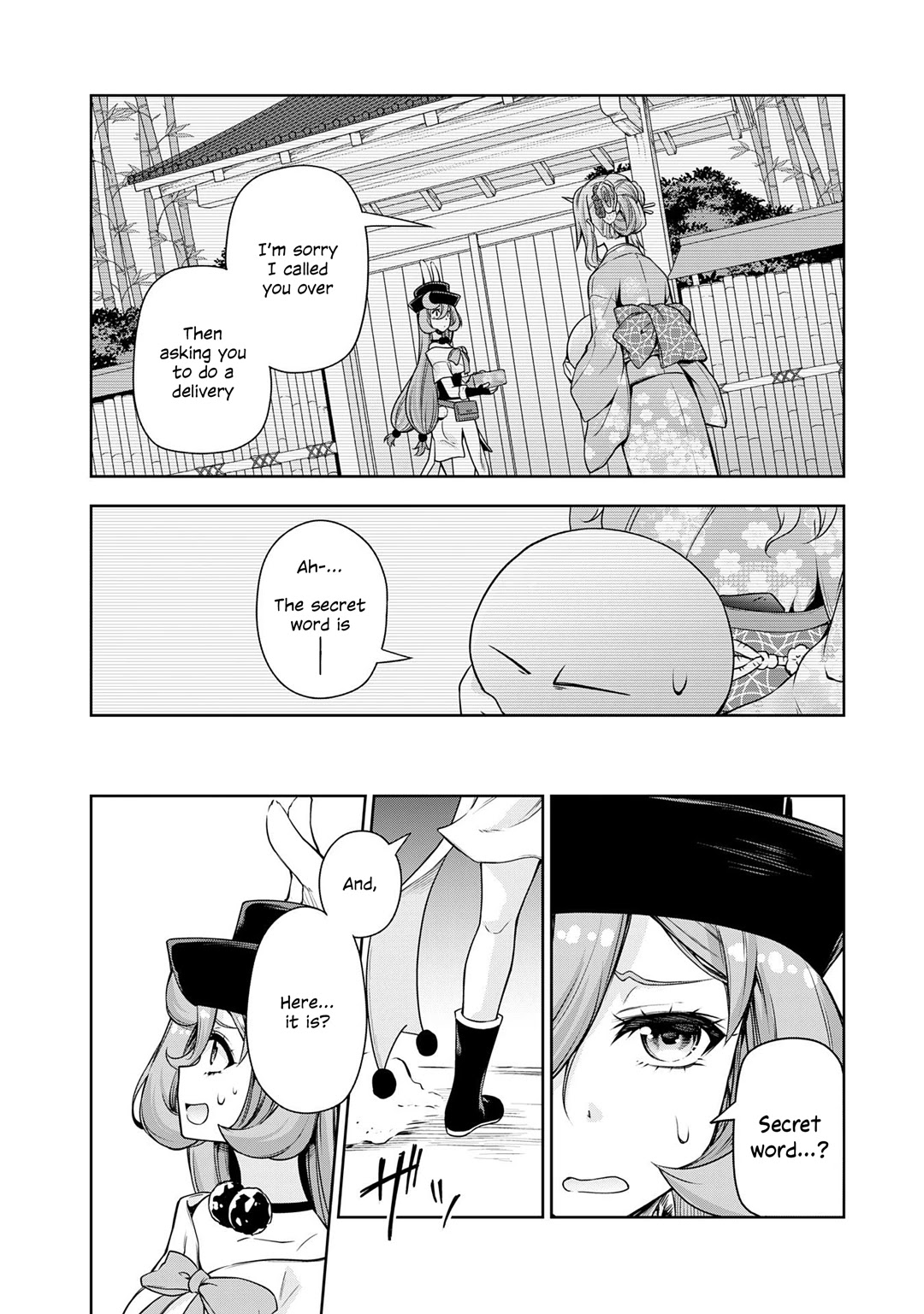 Tensei shitara slime datta ken: the ways of strolling in the demon country Chapter 46 page 7 - Chapter 46: Mochi Delivery ☆ 3 Stars!!