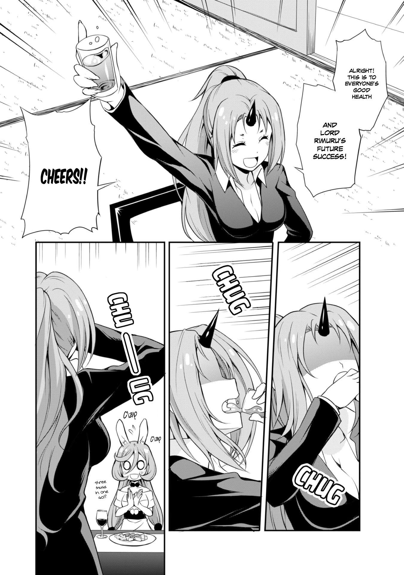 Tensei shitara slime datta ken: the ways of strolling in the demon country Chapter 5 page 14 - Chapter 5: 3 Stars For This Tipsy Feeling!