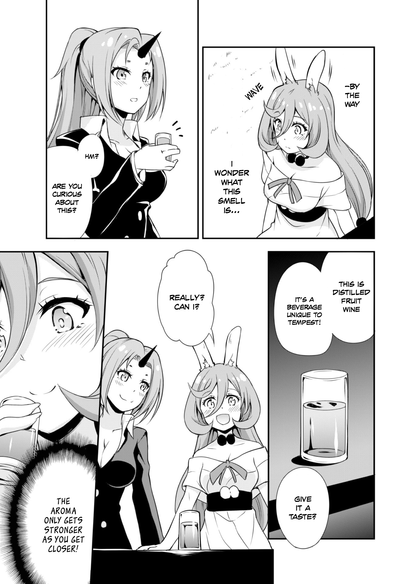 Tensei shitara slime datta ken: the ways of strolling in the demon country Chapter 5 page 17 - Chapter 5: 3 Stars For This Tipsy Feeling!
