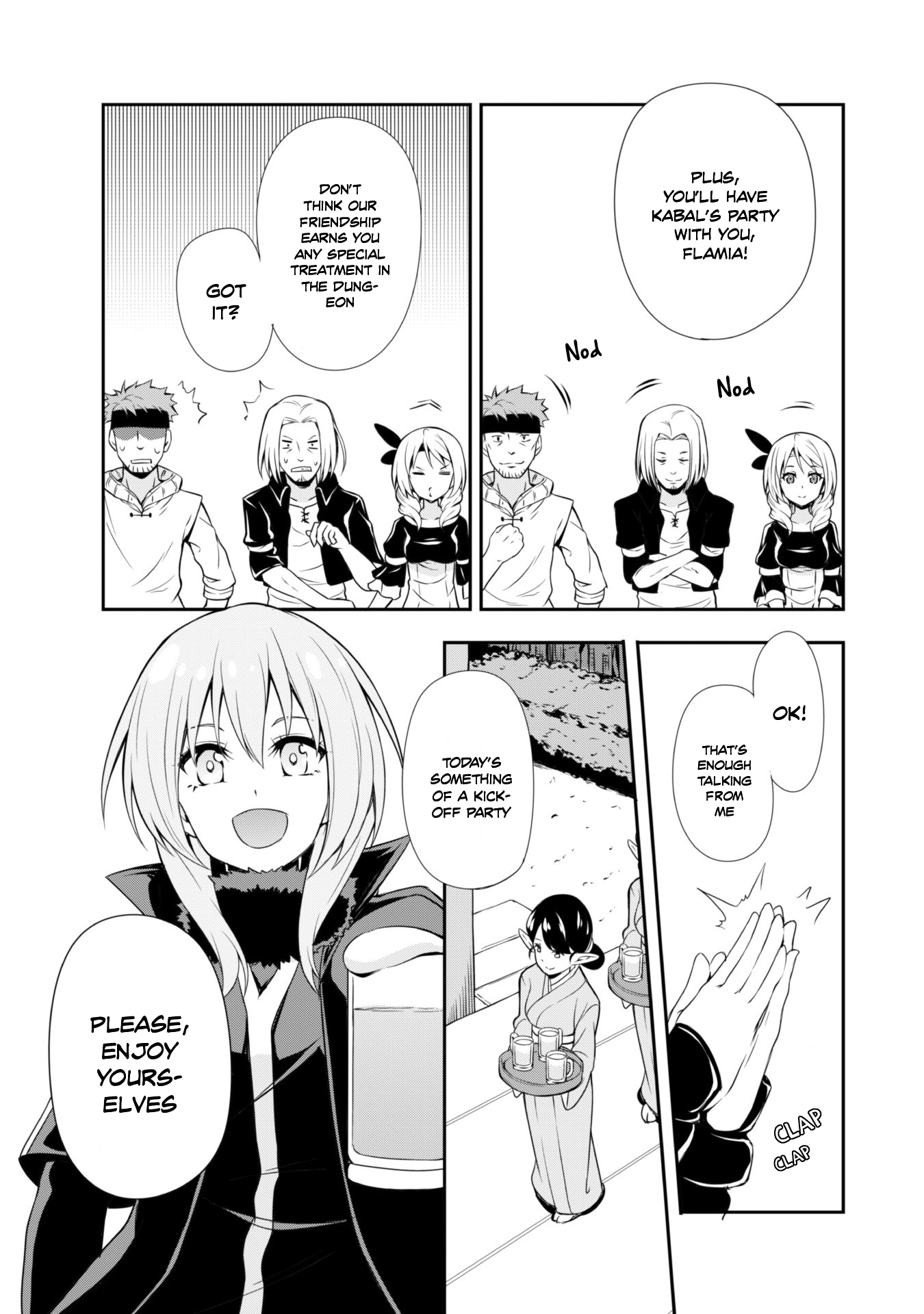 Tensei shitara slime datta ken: the ways of strolling in the demon country Chapter 5 page 9 - Chapter 5: 3 Stars For This Tipsy Feeling!