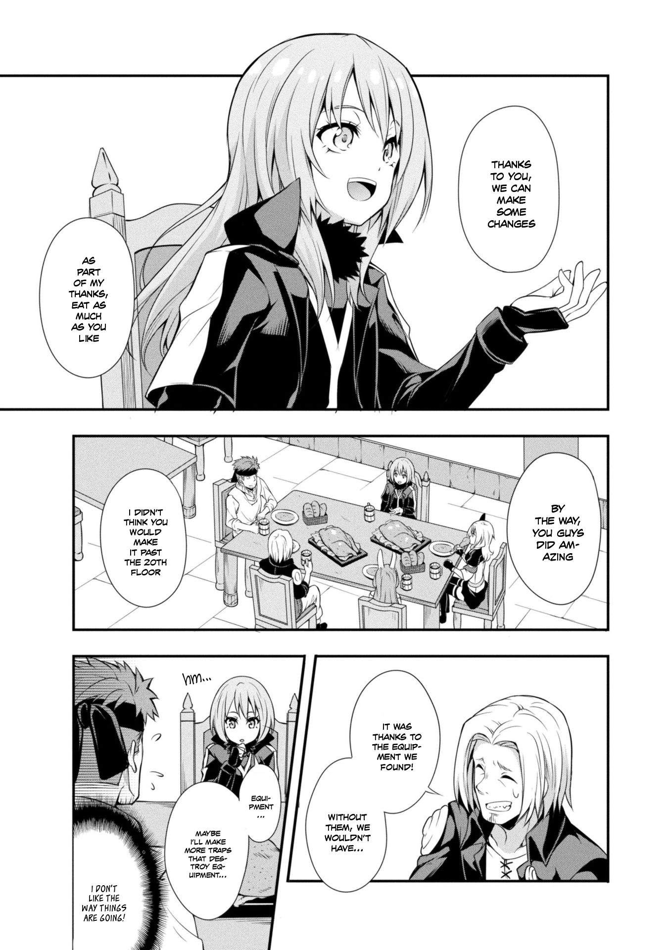 Tensei shitara slime datta ken: the ways of strolling in the demon country Chapter 8 page 15 - Chapter 8: The Resting Area of Dungeon Explorers, Three Stars!!