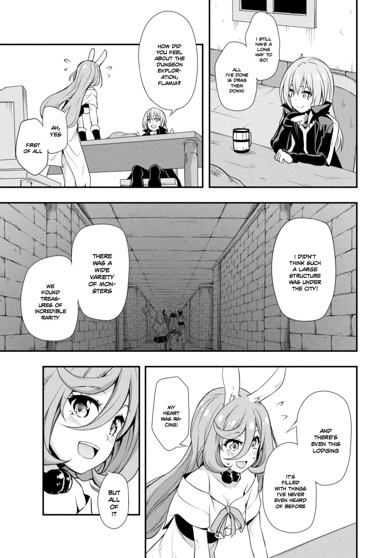 Tensei shitara slime datta ken: the ways of strolling in the demon country Chapter 8 page 17 - Chapter 8: The Resting Area of Dungeon Explorers, Three Stars!!