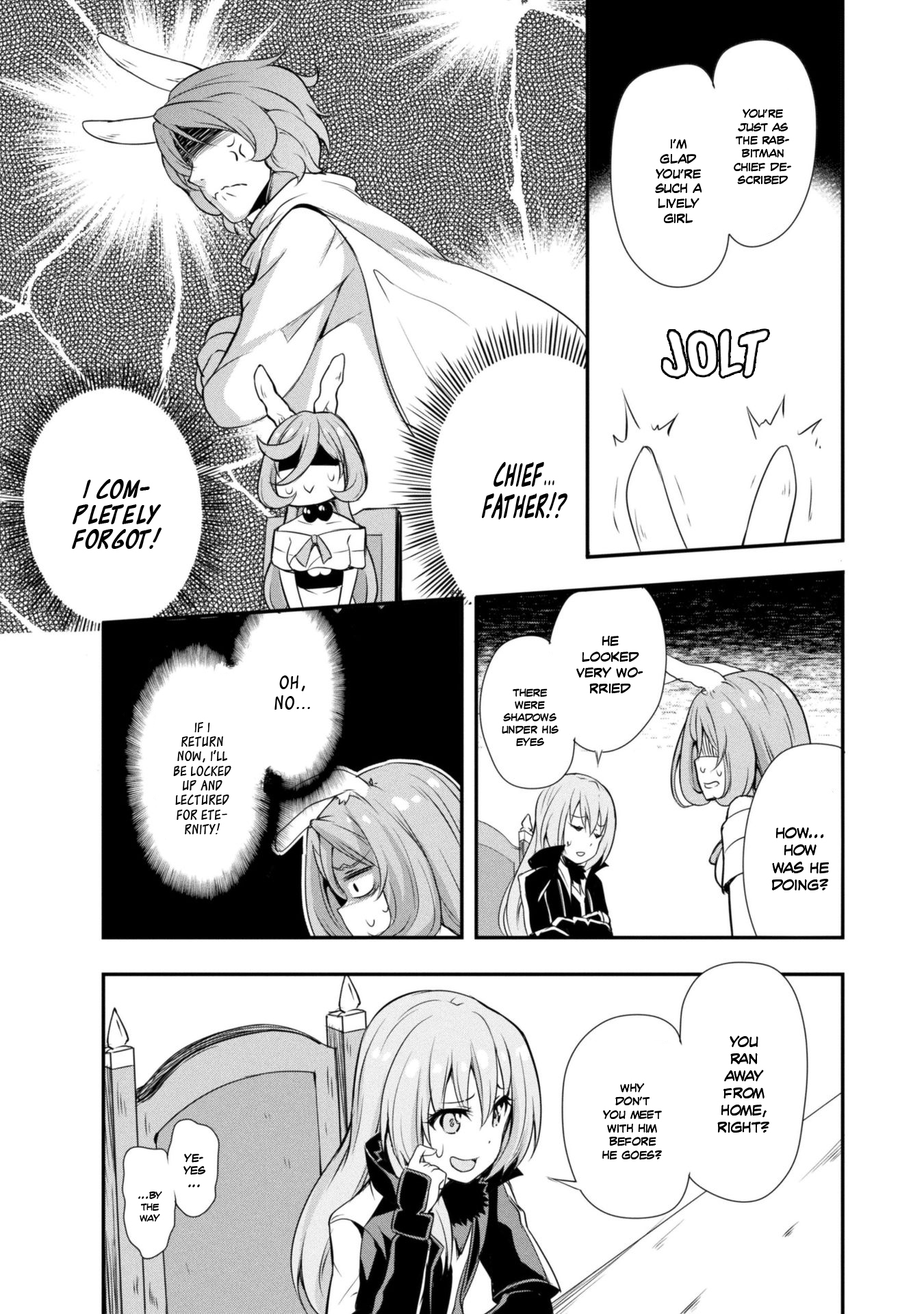 Tensei shitara slime datta ken: the ways of strolling in the demon country Chapter 8 page 19 - Chapter 8: The Resting Area of Dungeon Explorers, Three Stars!!