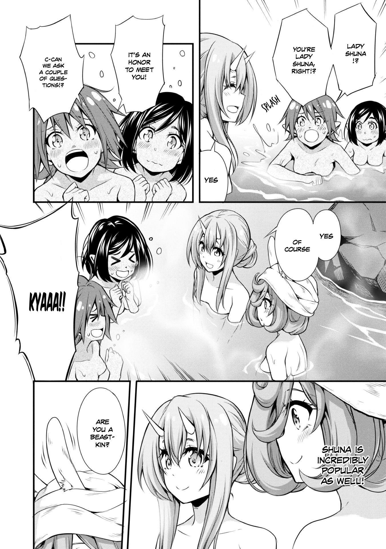 Tensei shitara slime datta ken: the ways of strolling in the demon country Chapter 9 page 12 - Chapter 9: Open Air Bath, Three Stars!!