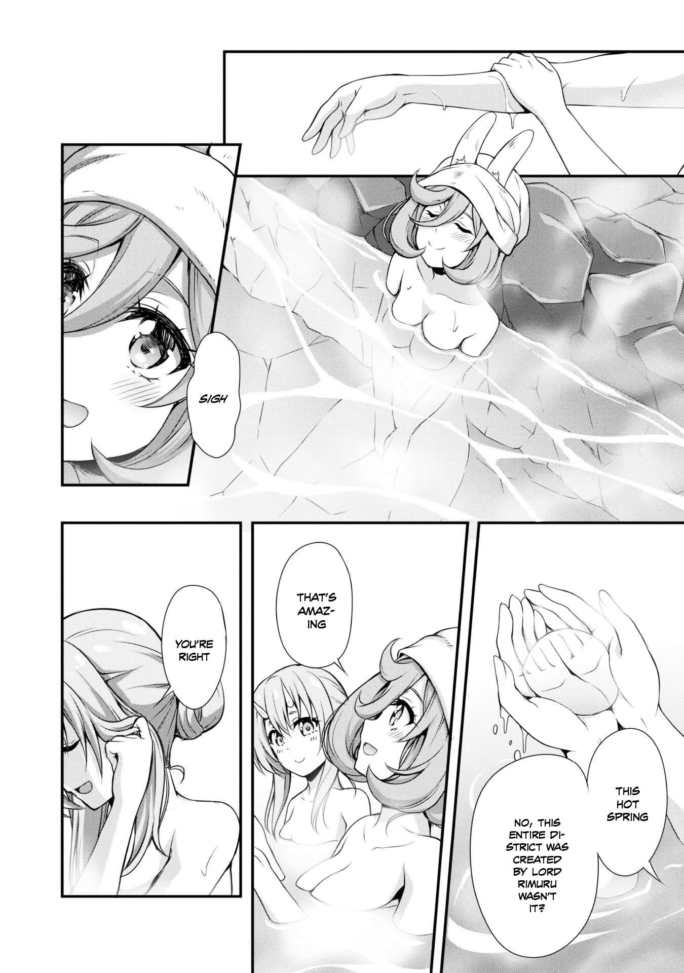 Tensei shitara slime datta ken: the ways of strolling in the demon country Chapter 9 page 14 - Chapter 9: Open Air Bath, Three Stars!!