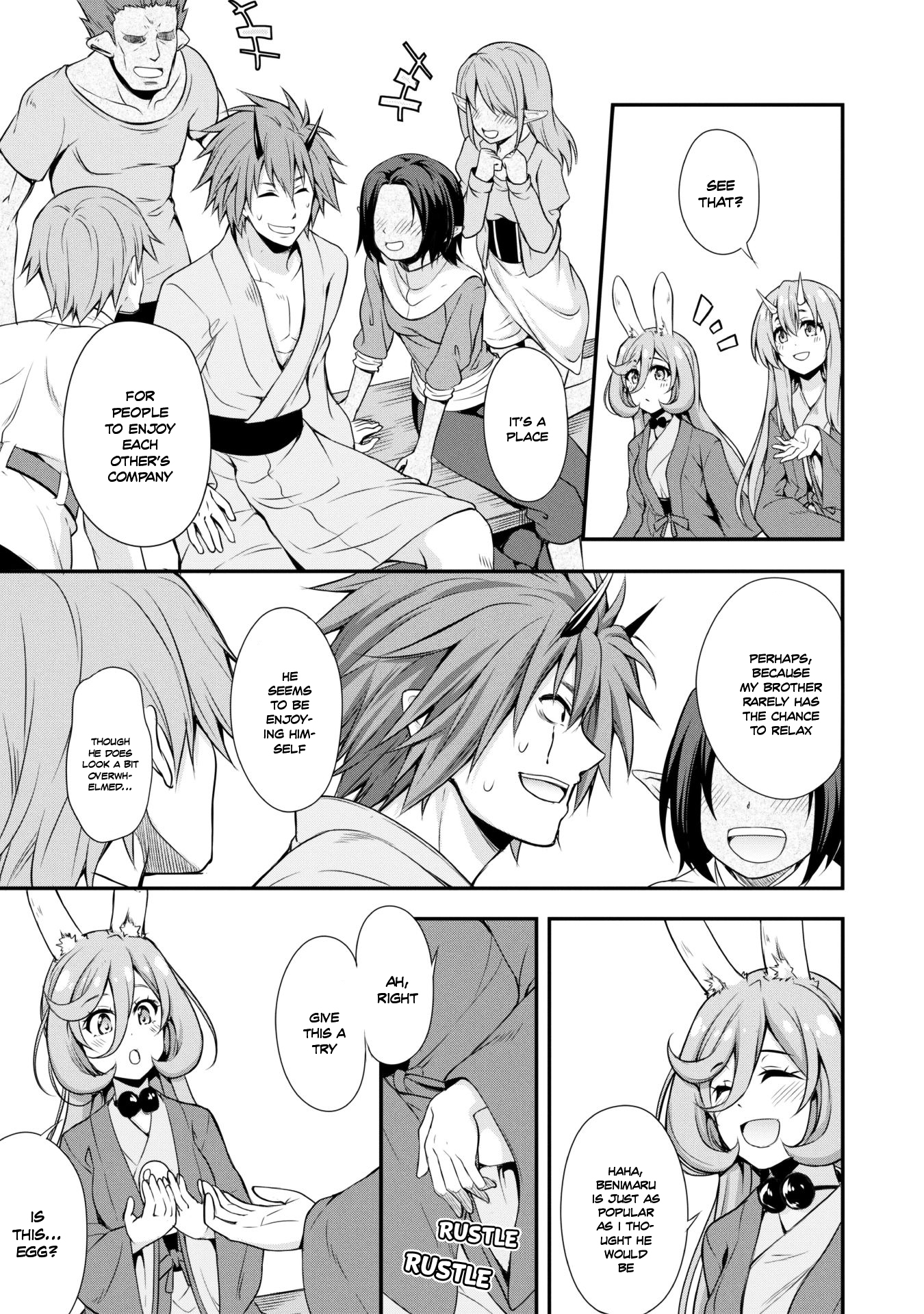 Tensei shitara slime datta ken: the ways of strolling in the demon country Chapter 9 page 7 - Chapter 9: Open Air Bath, Three Stars!!