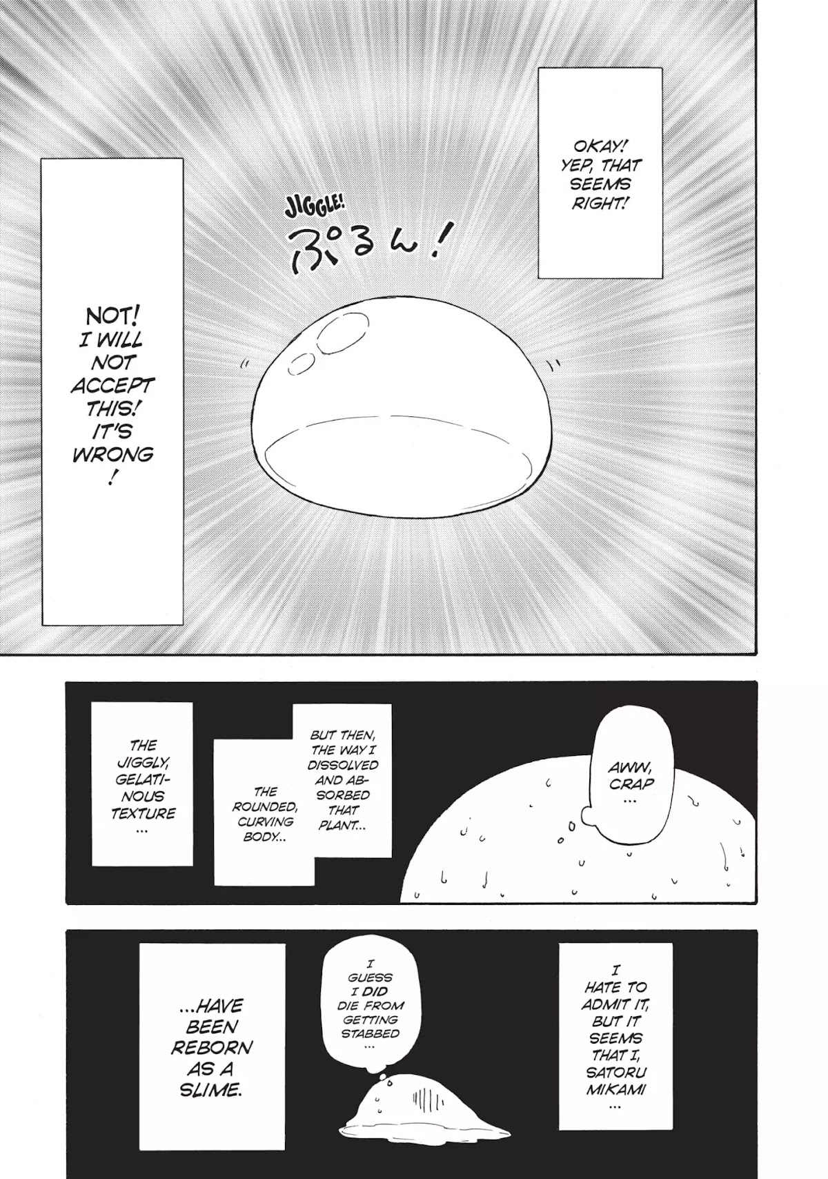 Tensei Shitara Slime Datta Ken Chapter 1 page 21 - Chapter 1: Death and Reincarnation