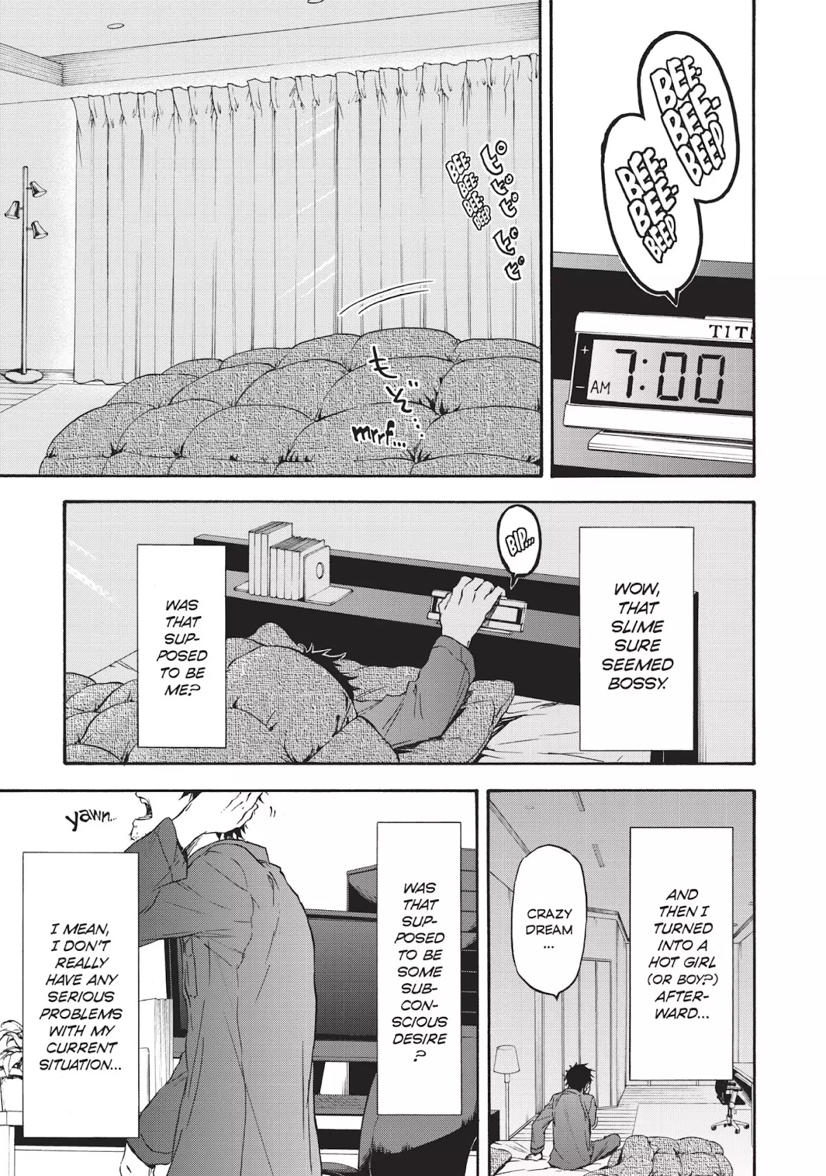 Tensei Shitara Slime Datta Ken Chapter 1 page 7 - Chapter 1: Death and Reincarnation