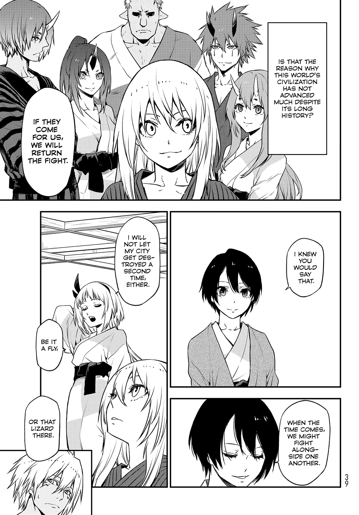 Tensei Shitara Slime Datta Ken Chapter 101 page 19 - Chapter 101: Reconciliation & Agreement 2.5