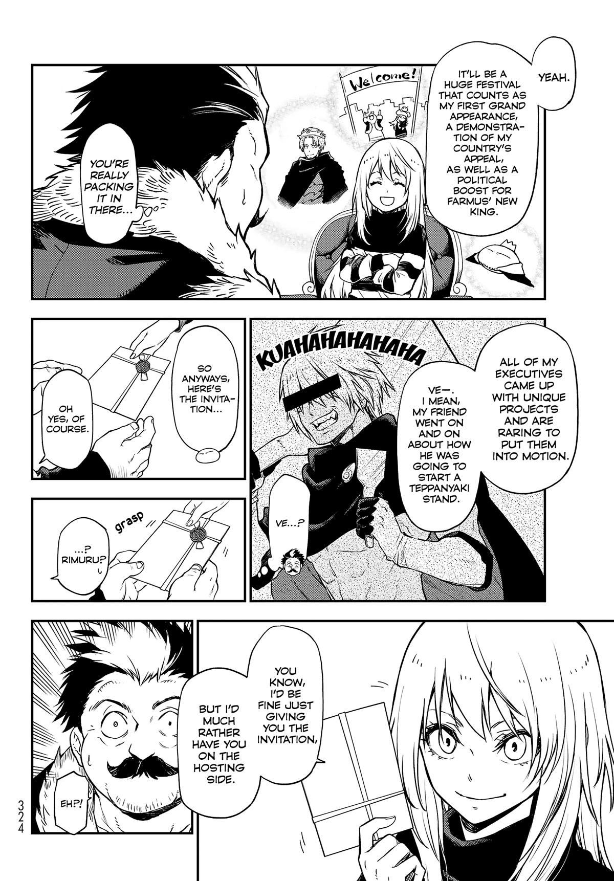Tensei Shitara Slime Datta Ken Chapter 102 page 10 - Chapter 102: Inviting the Other Nations