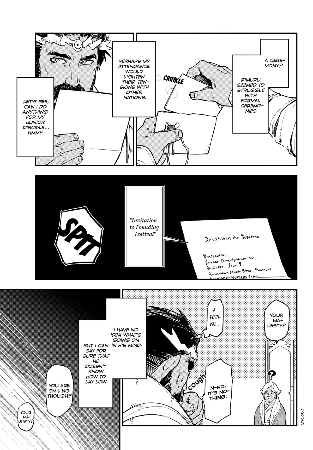 Tensei Shitara Slime Datta Ken Chapter 102 page 21 - Chapter 102: Inviting the Other Nations