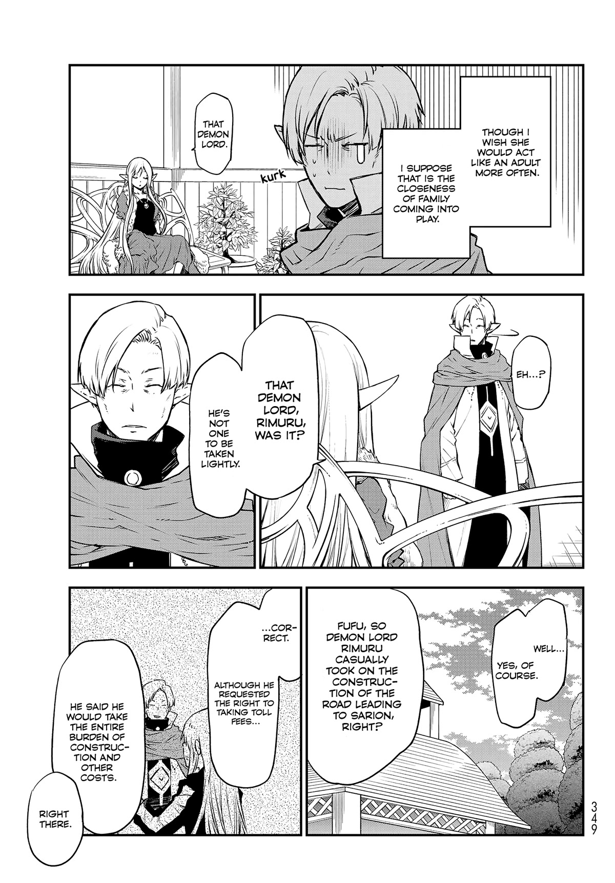 Tensei Shitara Slime Datta Ken Chapter 102 page 35 - Chapter 102: Inviting the Other Nations