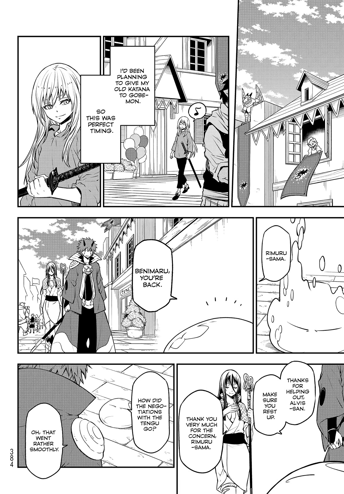 Tensei Shitara Slime Datta Ken Chapter 104 page 33 - Chapter 104: Festival Preparations