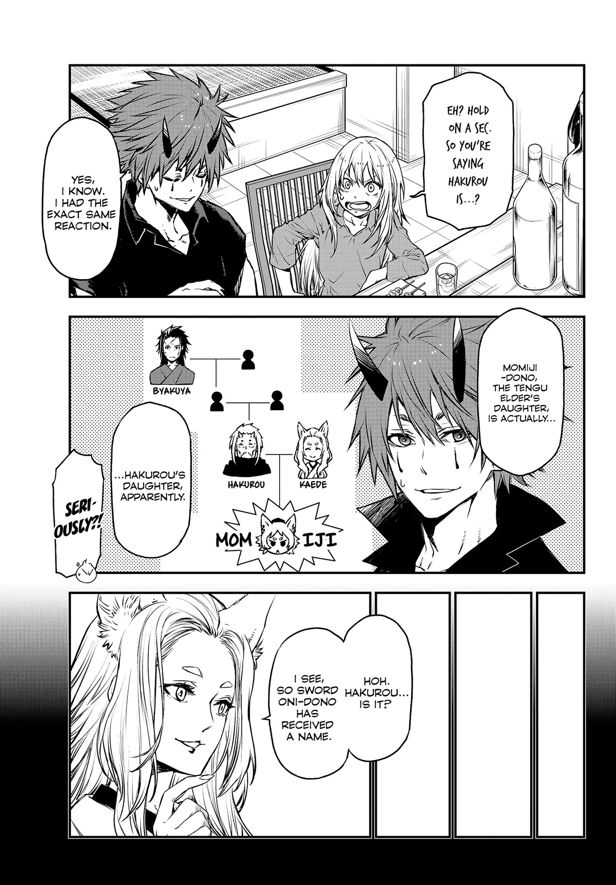 Tensei Shitara Slime Datta Ken Chapter 105 page 11 - Chapter 105: The Tengu's Intimate Encounter