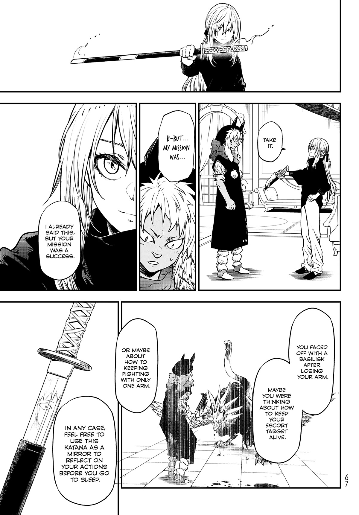 Tensei Shitara Slime Datta Ken Chapter 105 page 35 - Chapter 105: The Tengu's Intimate Encounter