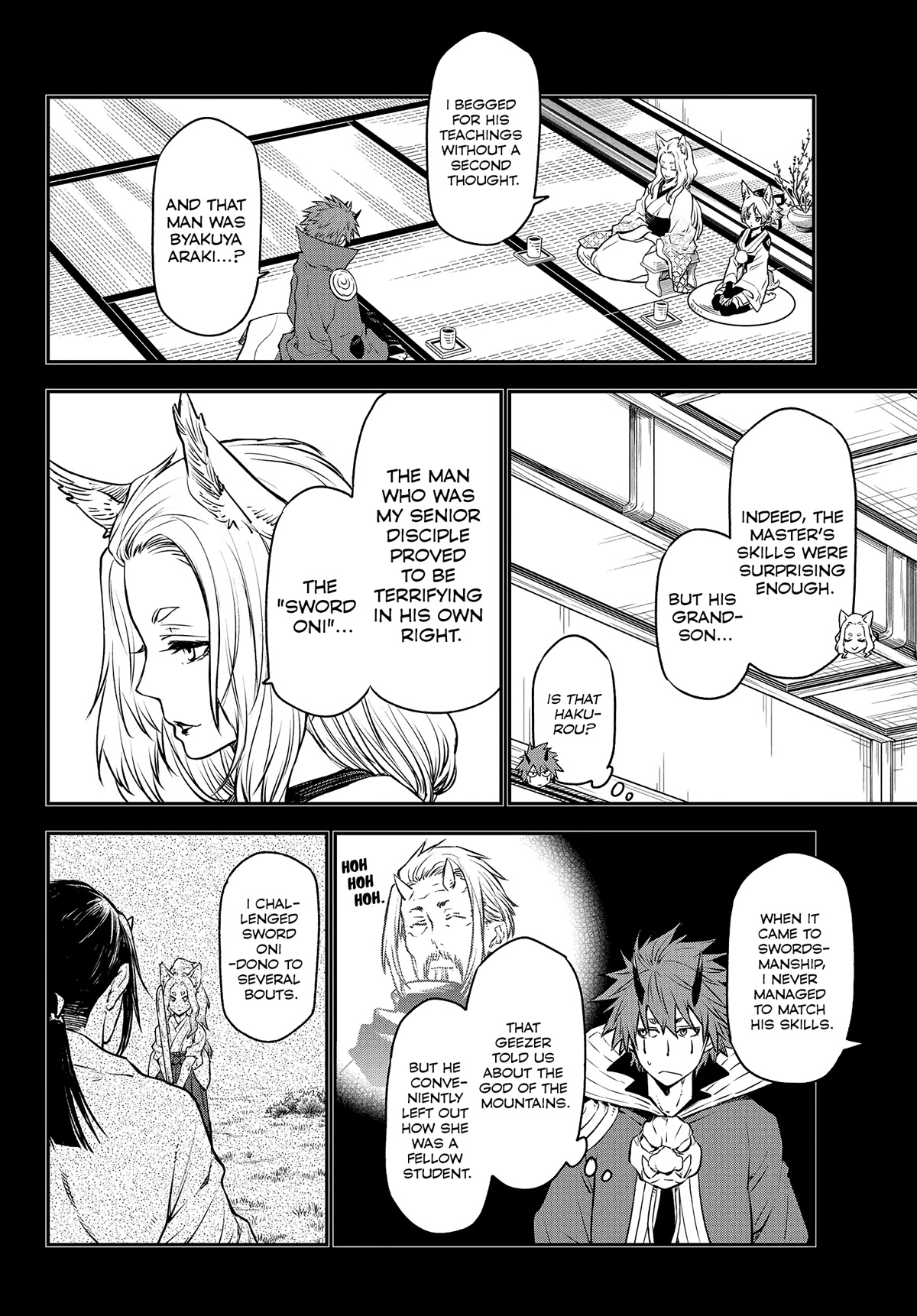 Tensei Shitara Slime Datta Ken Chapter 105 page 8 - Chapter 105: The Tengu's Intimate Encounter