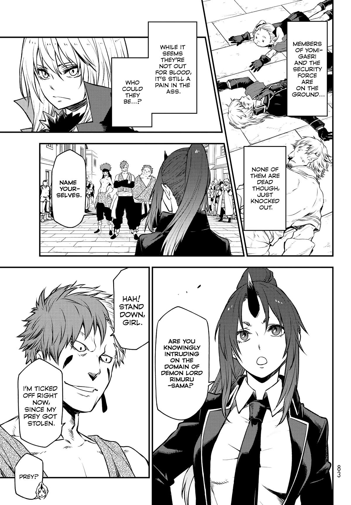 Tensei Shitara Slime Datta Ken Chapter 106 page 11 - Chapter 106: Formal Audiences