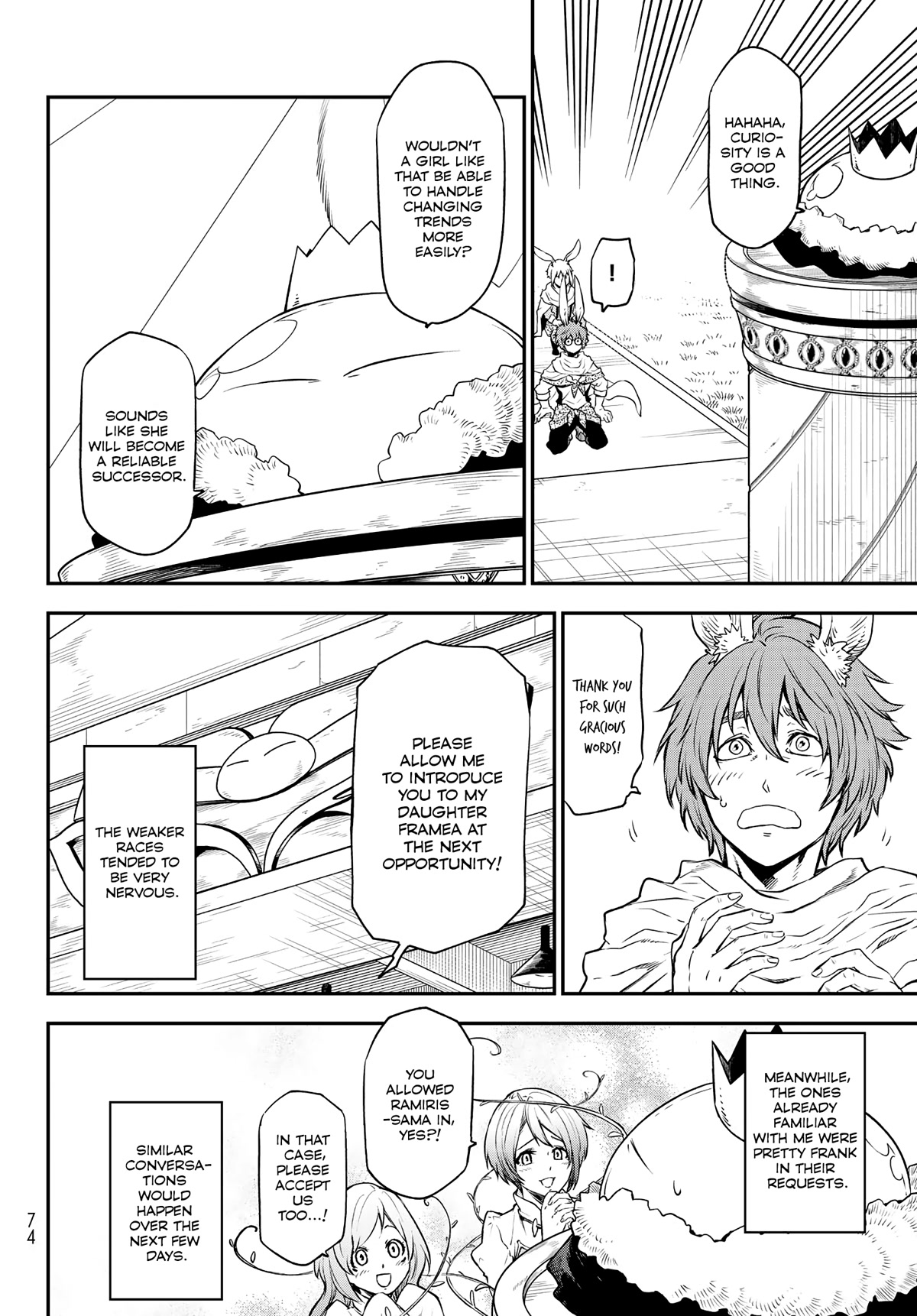 Tensei Shitara Slime Datta Ken Chapter 106 page 2 - Chapter 106: Formal Audiences