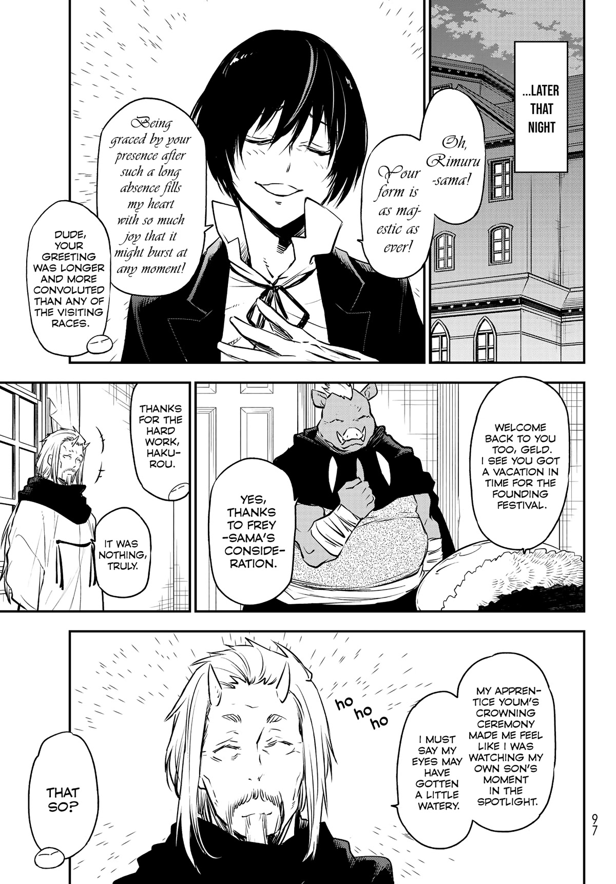 Tensei Shitara Slime Datta Ken Chapter 106 page 25 - Chapter 106: Formal Audiences