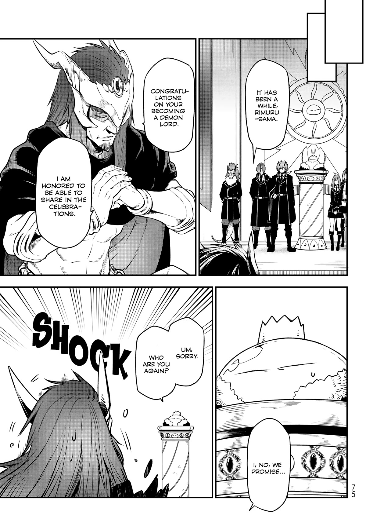 Tensei Shitara Slime Datta Ken Chapter 106 page 3 - Chapter 106: Formal Audiences