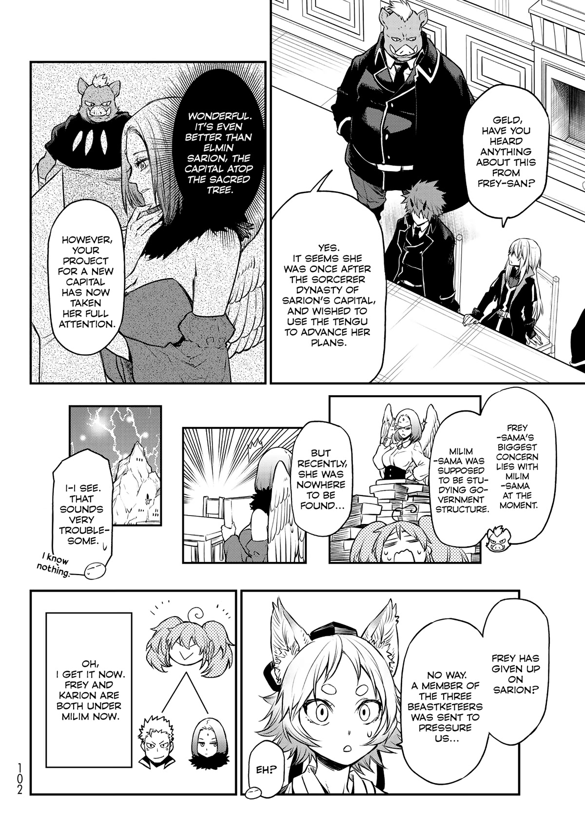 Tensei Shitara Slime Datta Ken Chapter 106 page 30 - Chapter 106: Formal Audiences