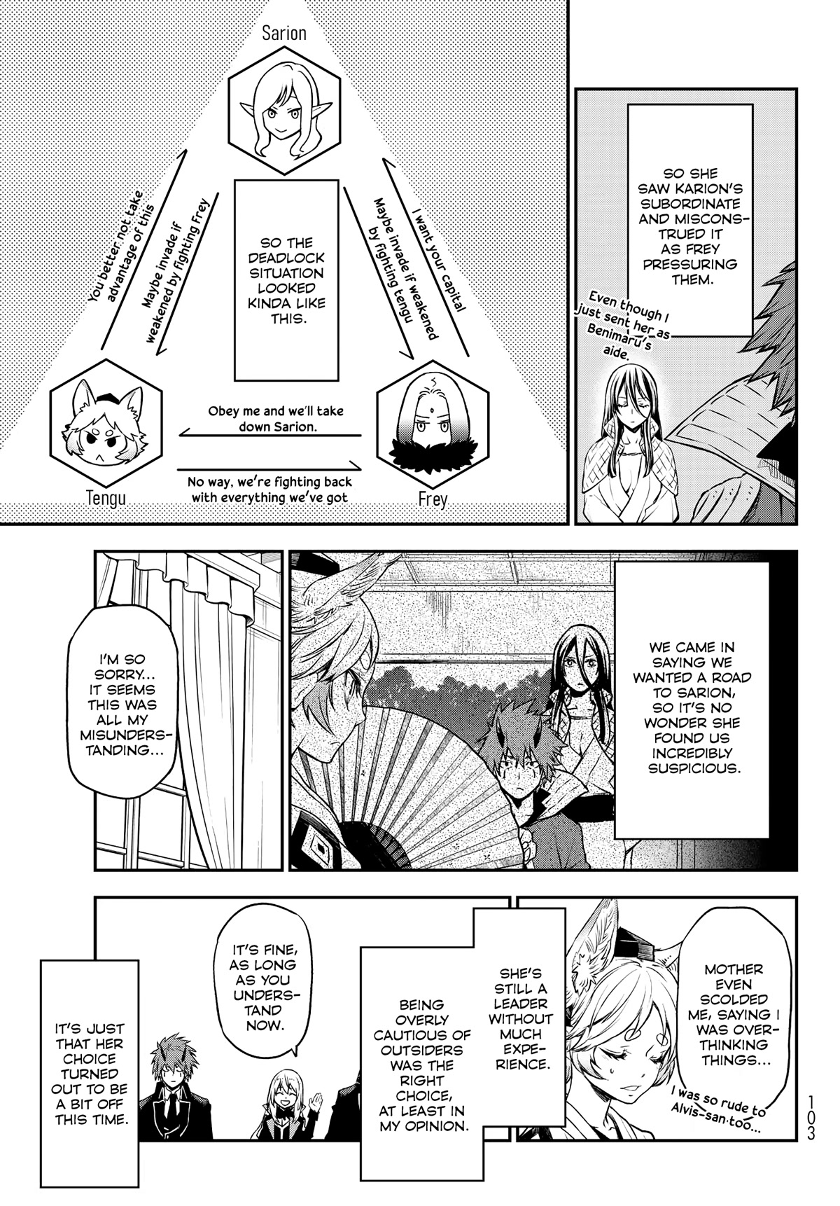 Tensei Shitara Slime Datta Ken Chapter 106 page 31 - Chapter 106: Formal Audiences