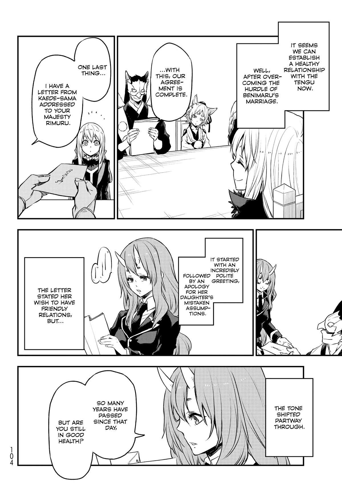 Tensei Shitara Slime Datta Ken Chapter 106 page 32 - Chapter 106: Formal Audiences