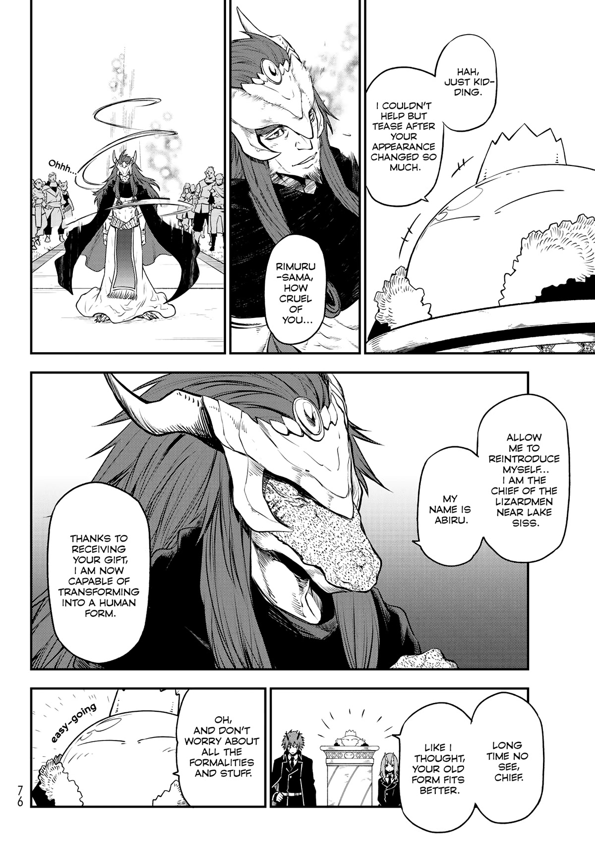 Tensei Shitara Slime Datta Ken Chapter 106 page 4 - Chapter 106: Formal Audiences