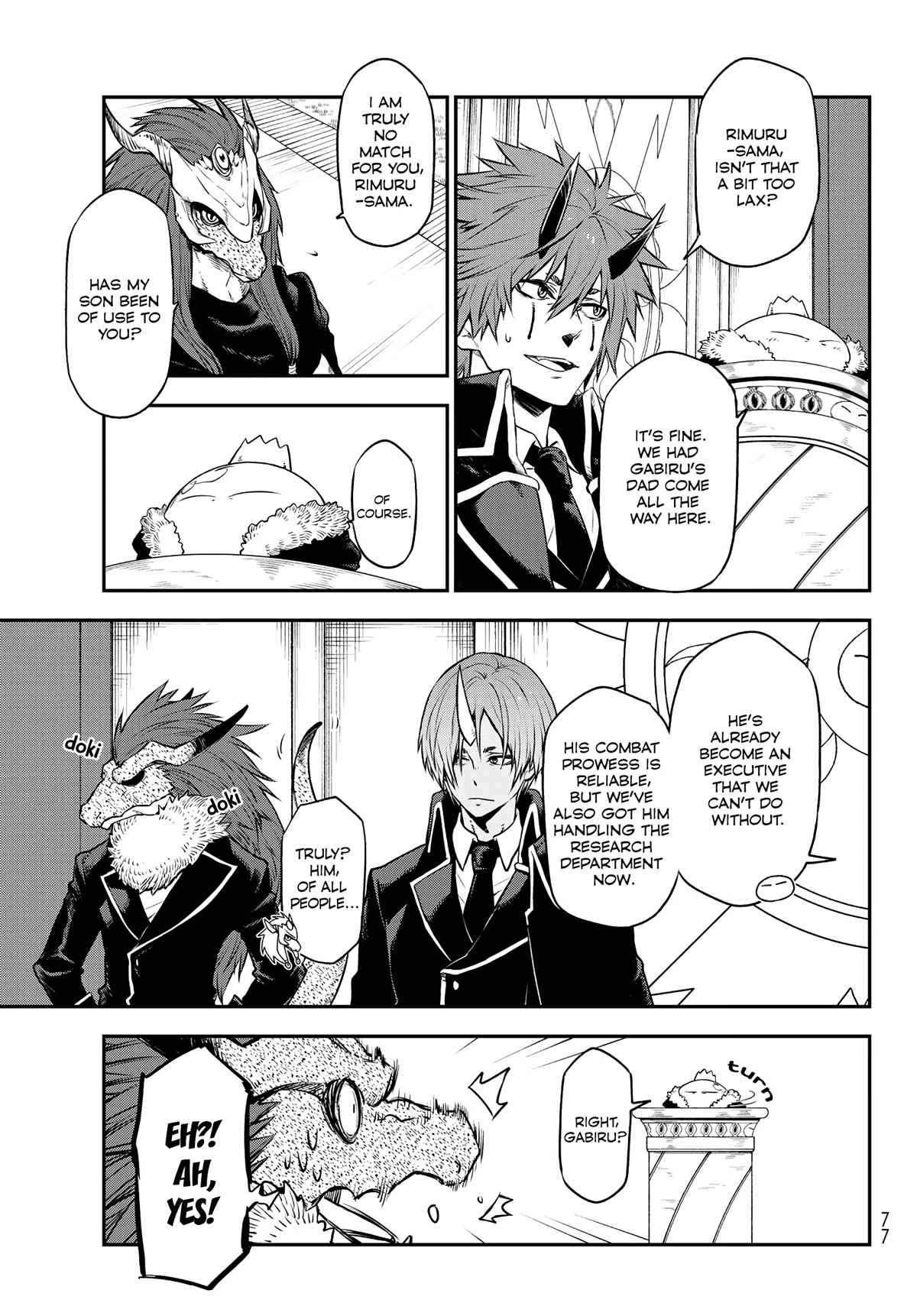 Tensei Shitara Slime Datta Ken Chapter 106 page 5 - Chapter 106: Formal Audiences