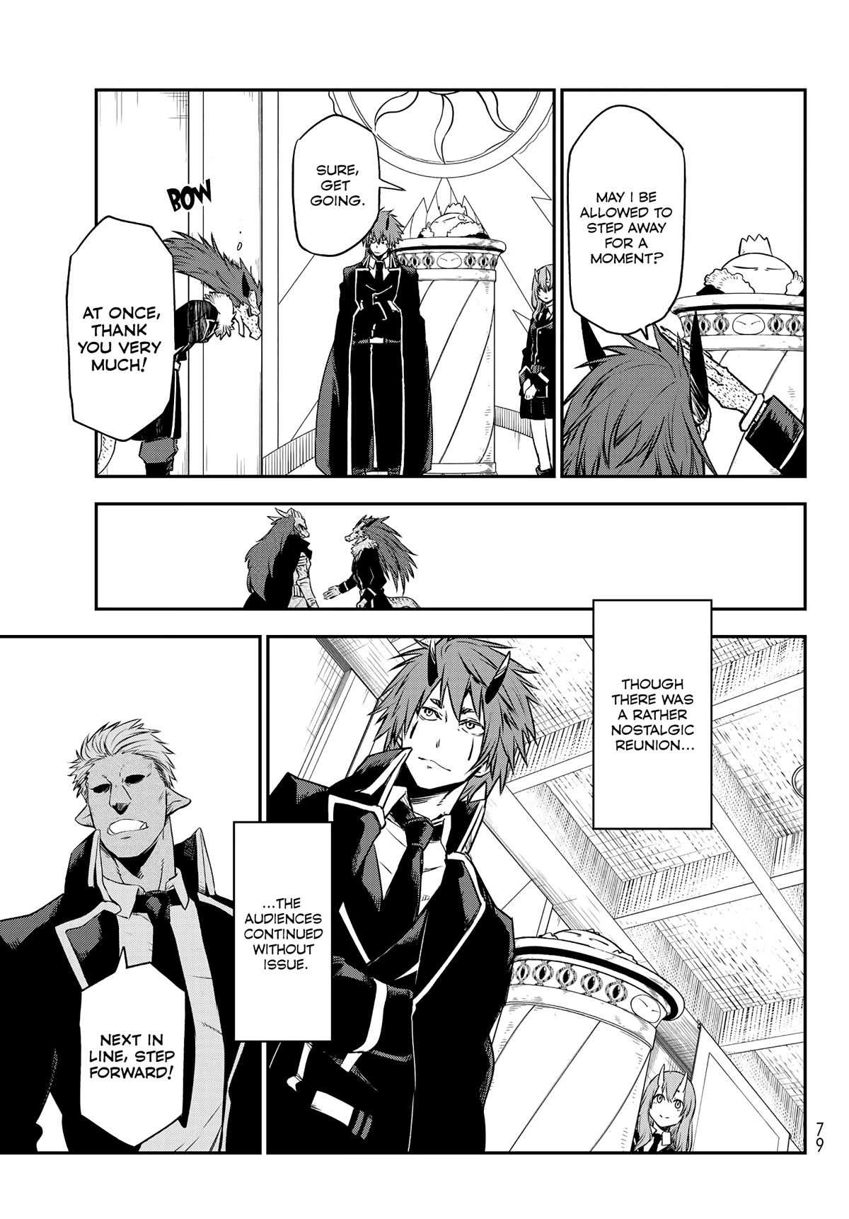 Tensei Shitara Slime Datta Ken Chapter 106 page 7 - Chapter 106: Formal Audiences