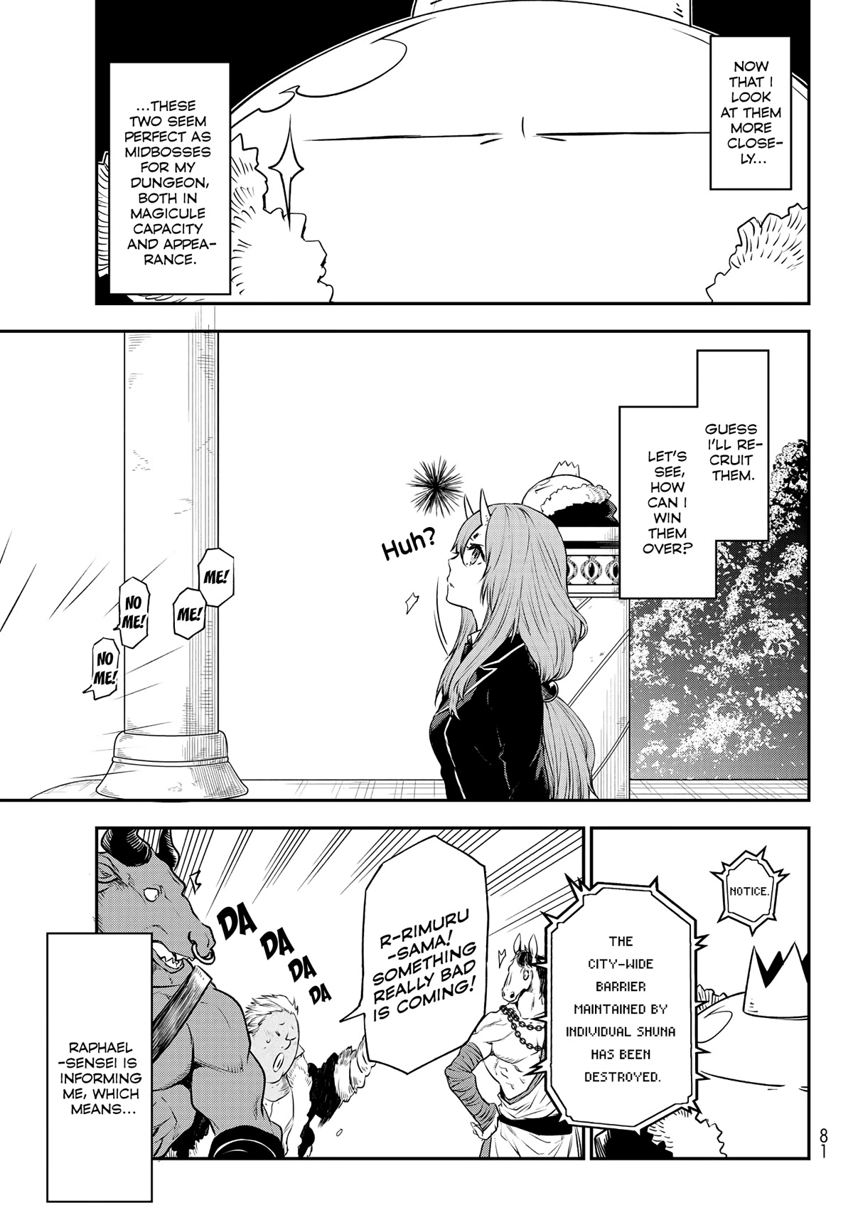 Tensei Shitara Slime Datta Ken Chapter 106 page 9 - Chapter 106: Formal Audiences