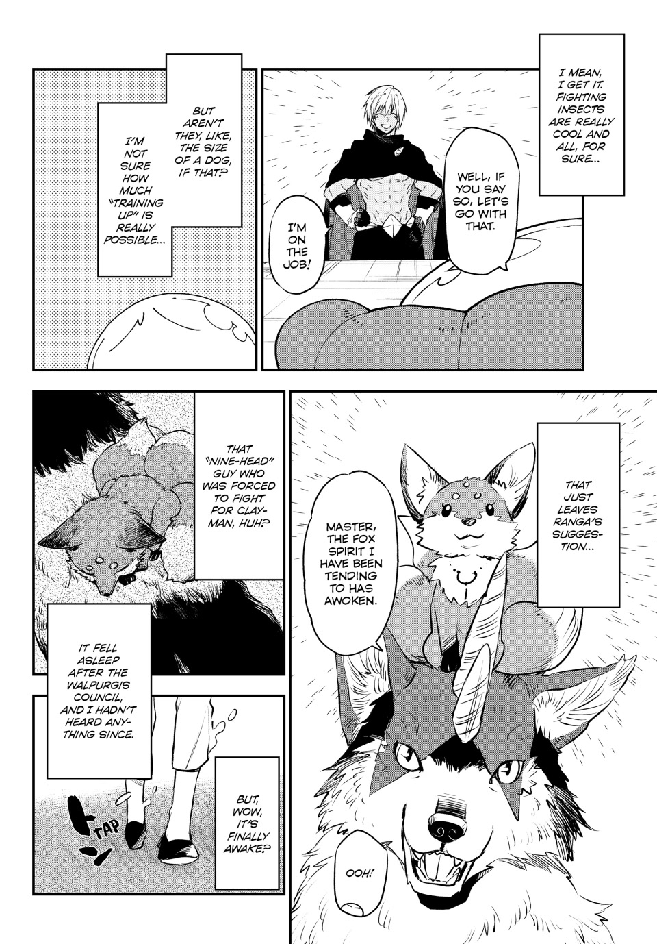 Tensei Shitara Slime Datta Ken Chapter 107 page 10 - Chapter 107: The Lightspeed Hero