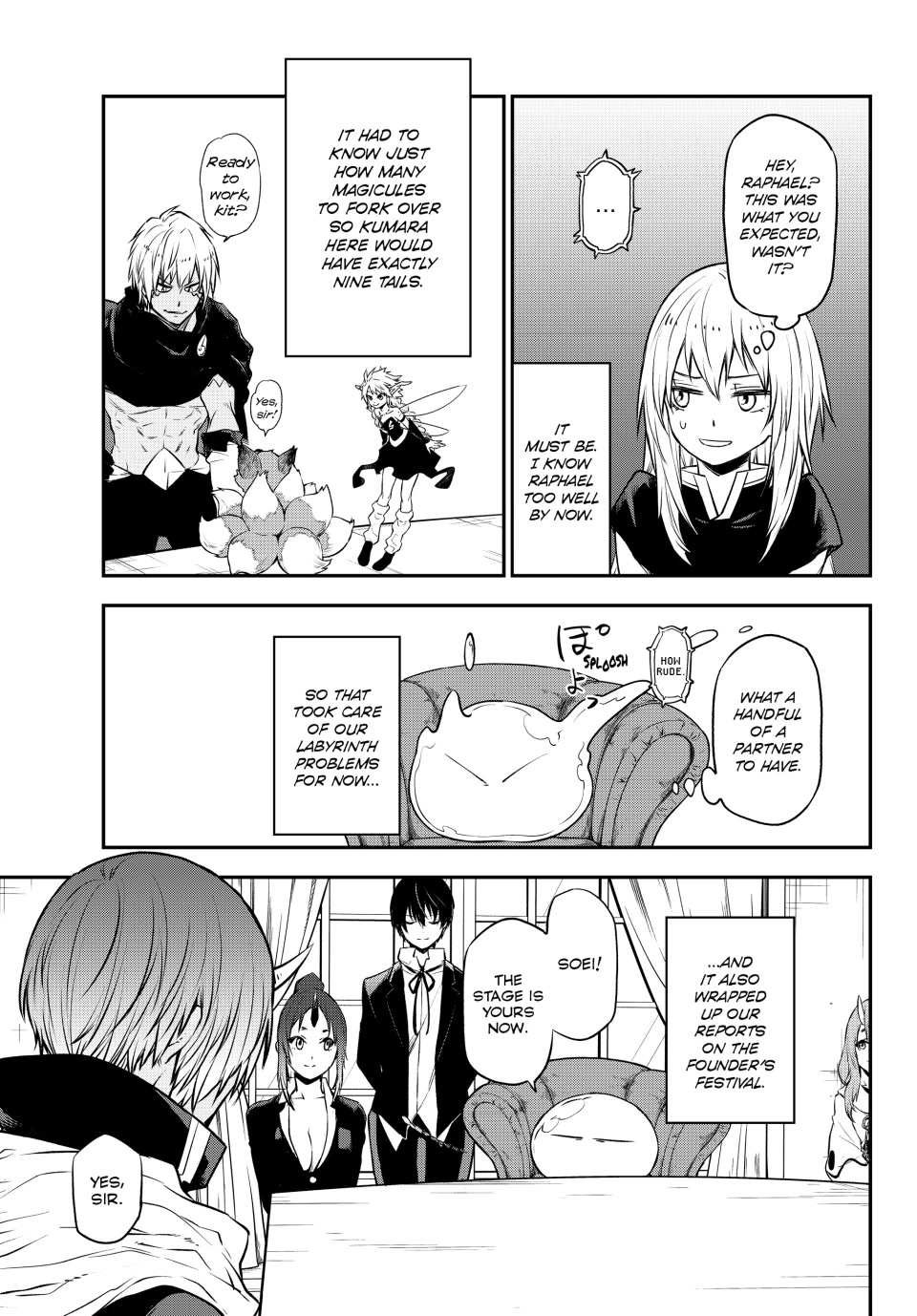 Tensei Shitara Slime Datta Ken Chapter 107 page 13 - Chapter 107: The Lightspeed Hero