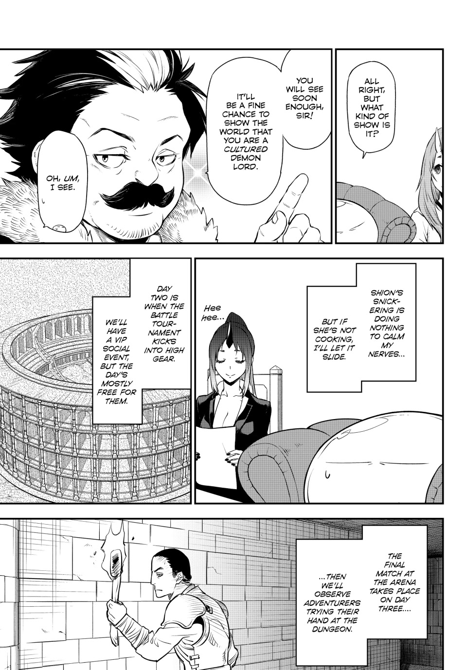 Tensei Shitara Slime Datta Ken Chapter 107 page 3 - Chapter 107: The Lightspeed Hero
